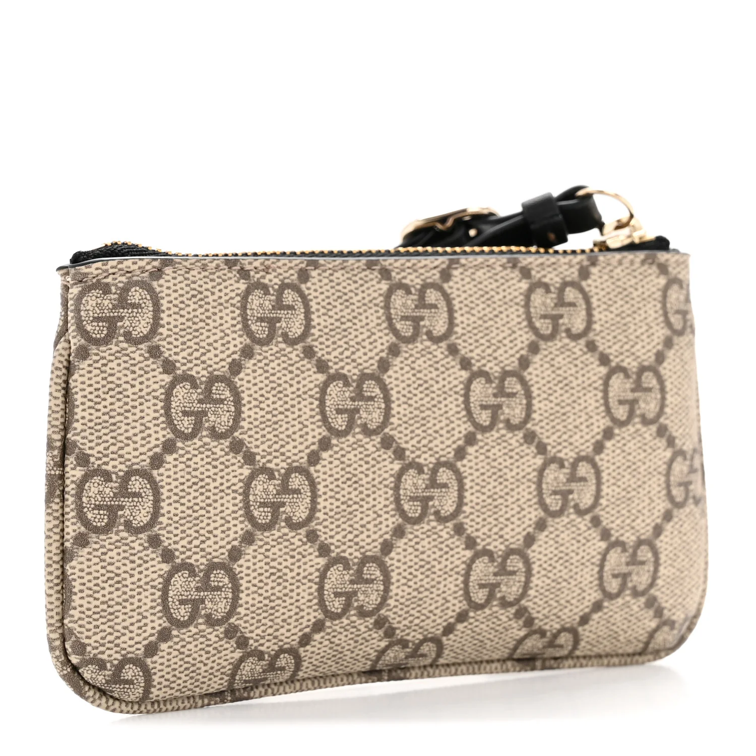 GG Supreme Monogram Selleria Key Case Beige Black - Image 6