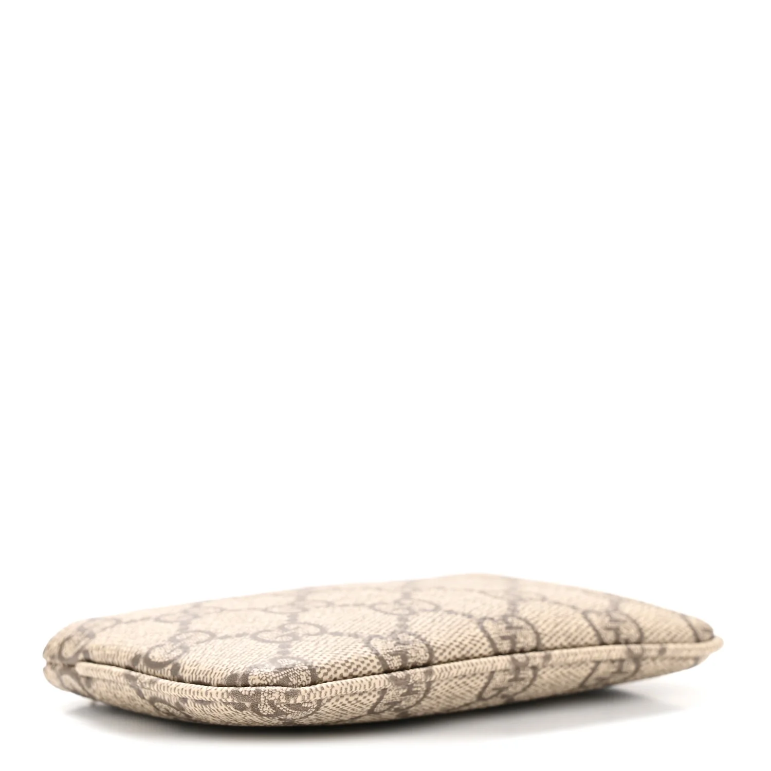 GG Supreme Monogram Selleria Key Case Beige Black - Image 7