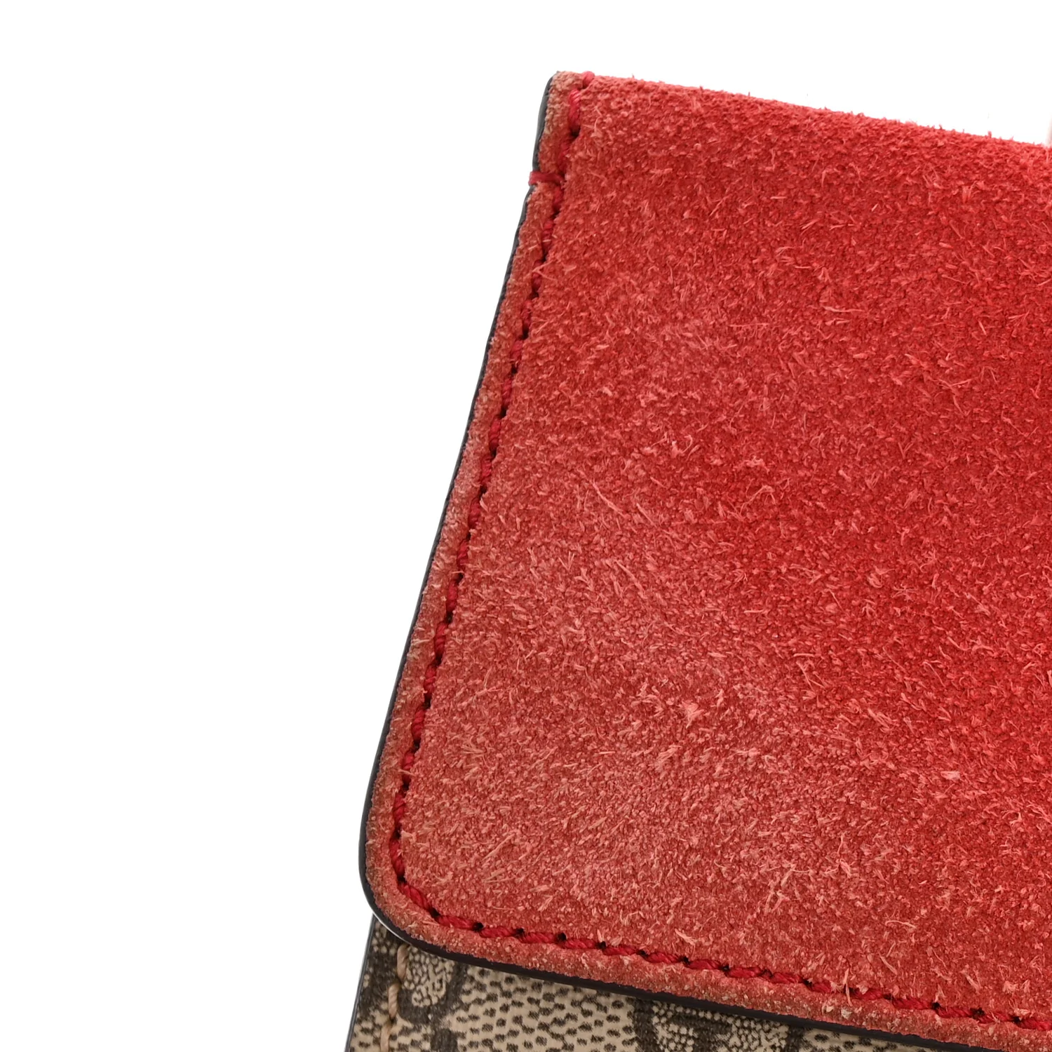 GG Supreme Monogram Small Dionysus Shoulder Bag Red - Image 12