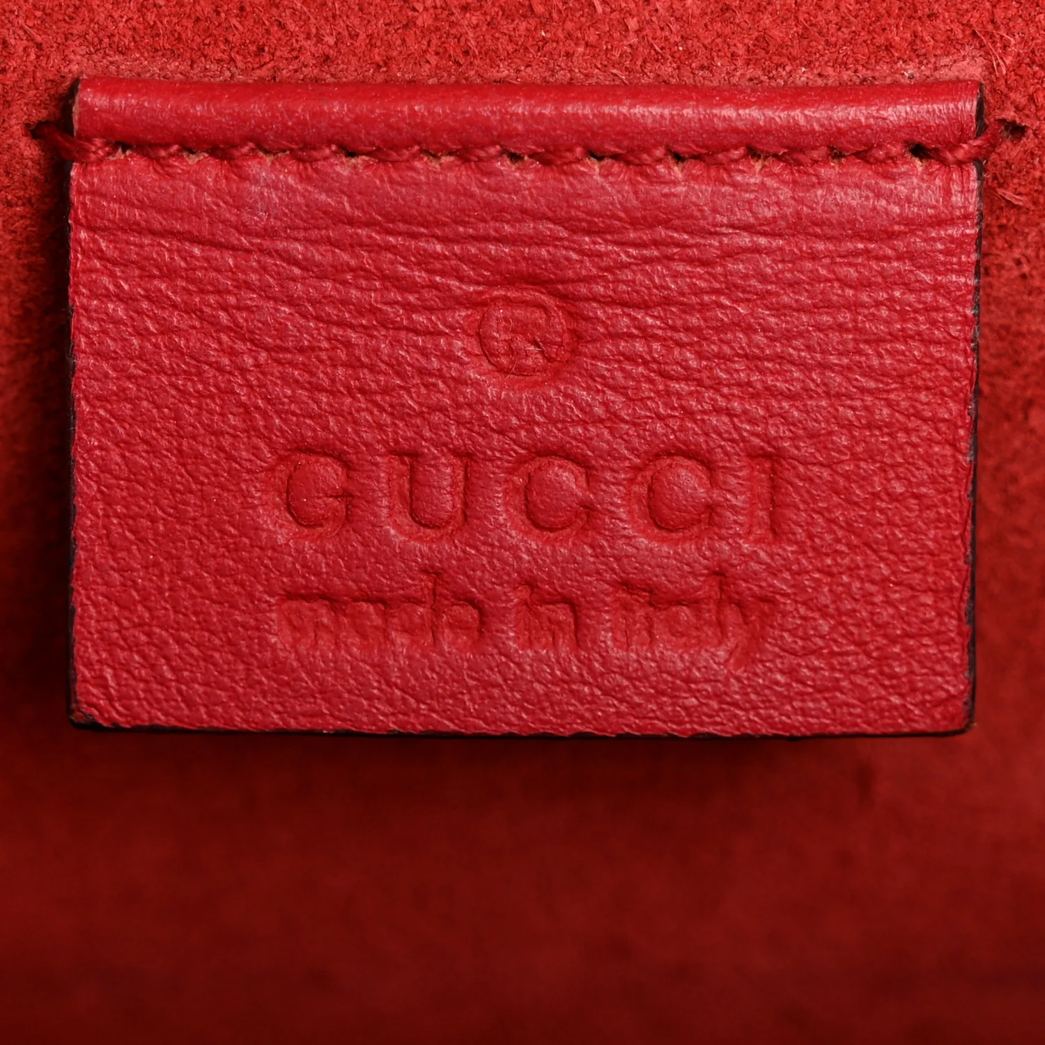 GG Supreme Monogram Small Dionysus Shoulder Bag Red - Image 6