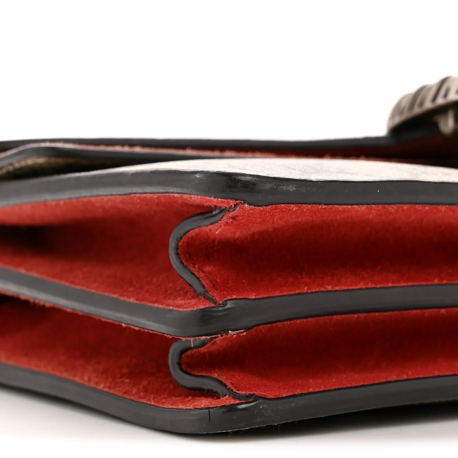 GG Supreme Monogram Small Dionysus Shoulder Bag Red - Image 9