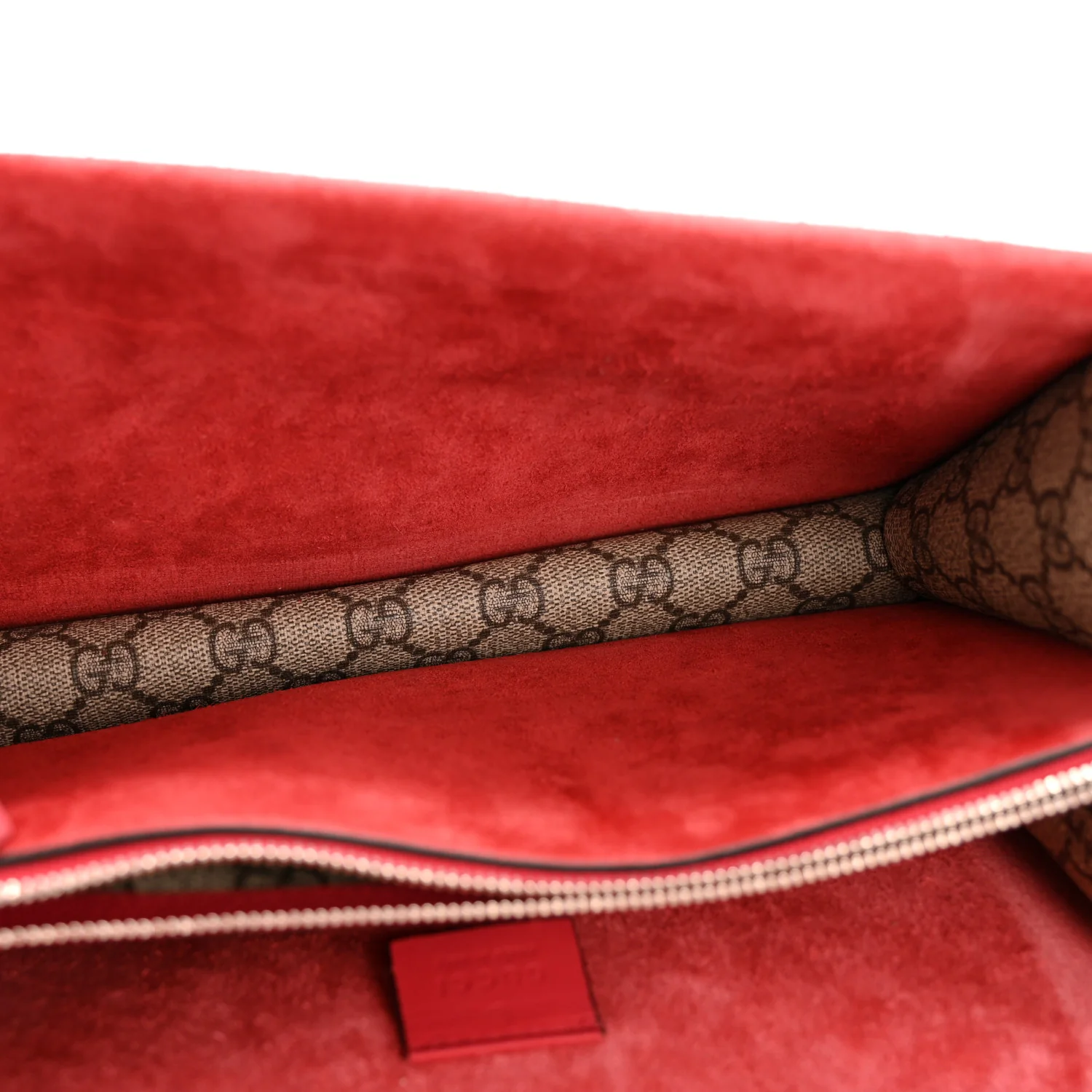 GG Supreme Monogram Small Dionysus Shoulder Bag Red - Image 5