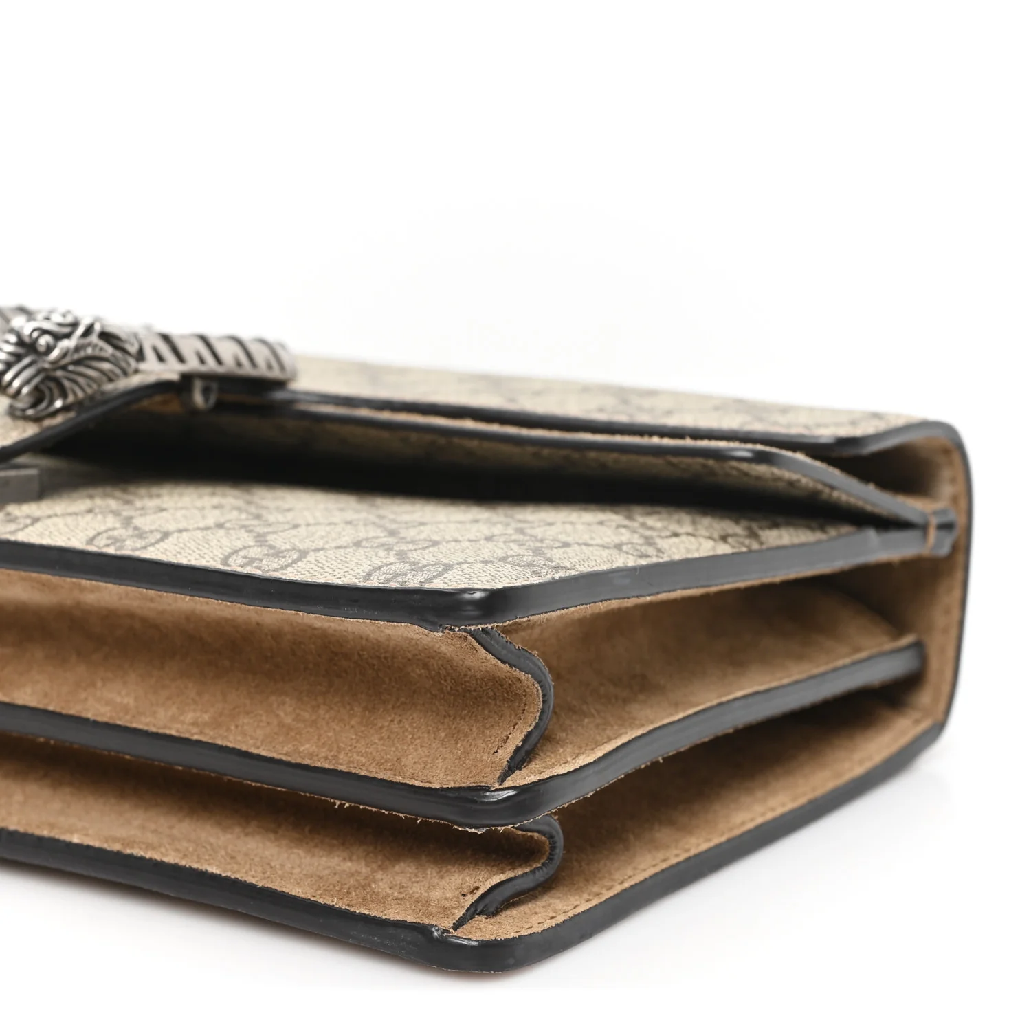 GG Supreme Monogram Small Dionysus Shoulder Bag Taupe - Image 10