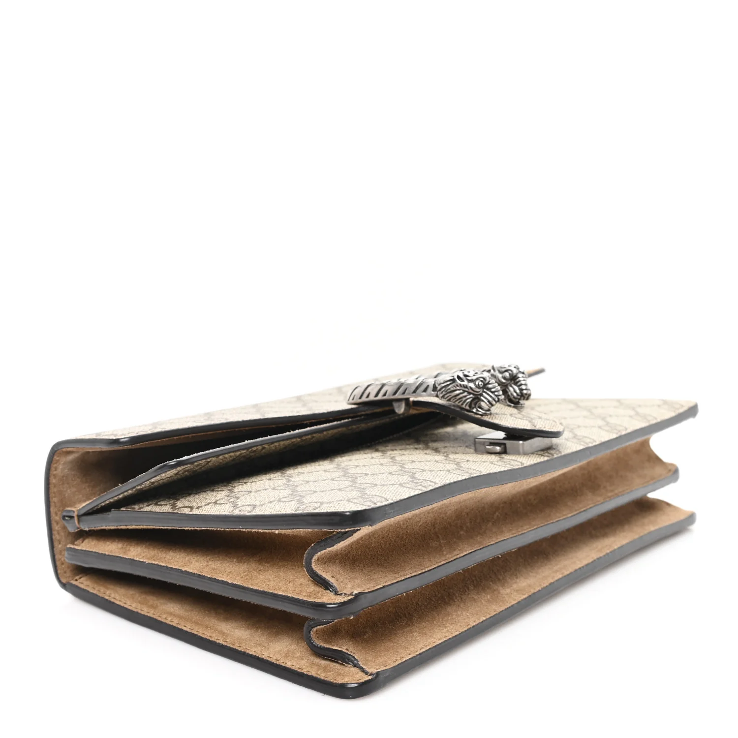 GG Supreme Monogram Small Dionysus Shoulder Bag Taupe - Image 4