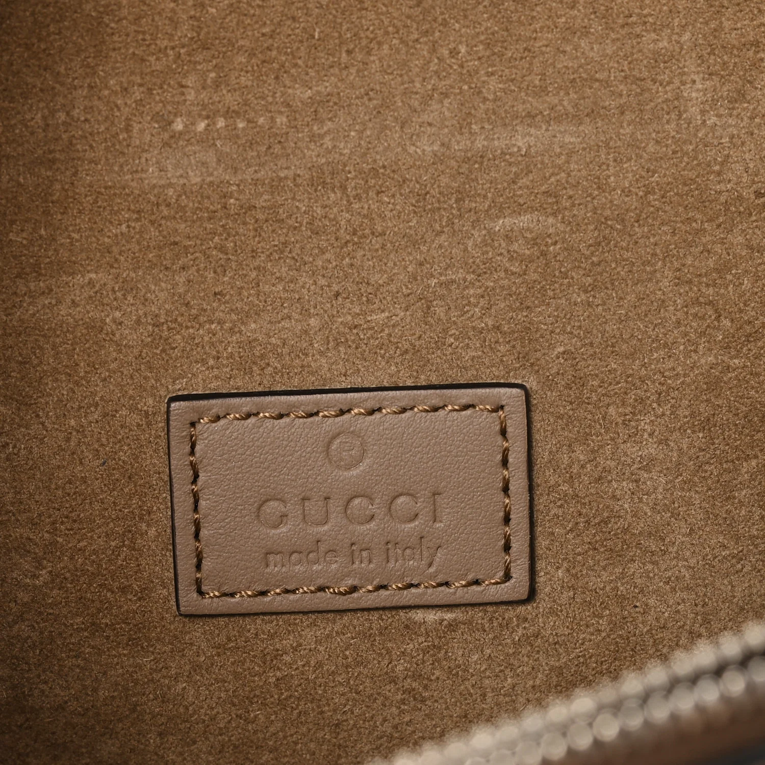 GG Supreme Monogram Small Dionysus Shoulder Bag Taupe - Image 6