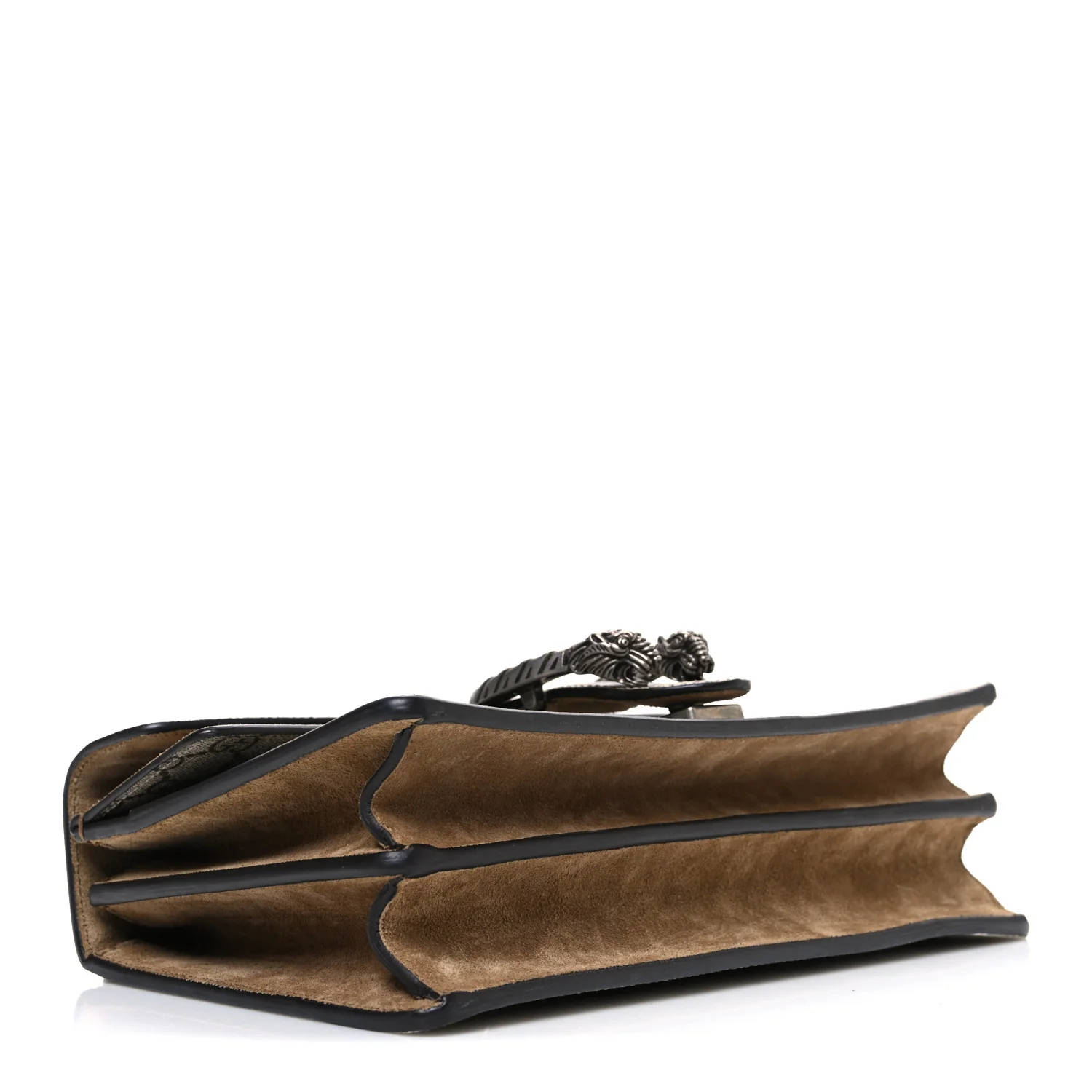 GG Supreme Monogram Small Dionysus Shoulder Bag Taupe - Image 4