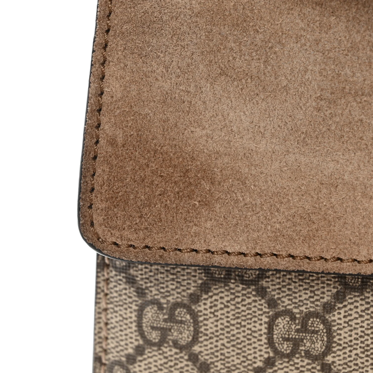GG Supreme Monogram Small Dionysus Shoulder Bag Taupe - Image 11