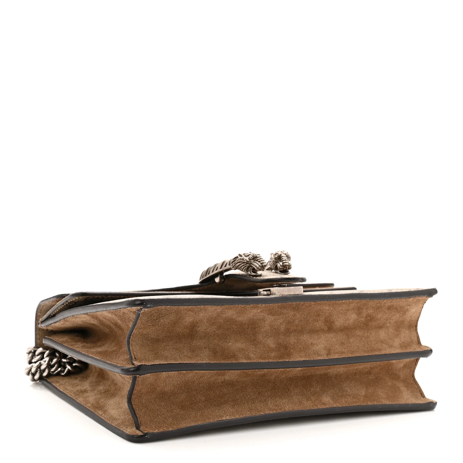 GG Supreme Monogram Small Dionysus Shoulder Bag Taupe - Image 4