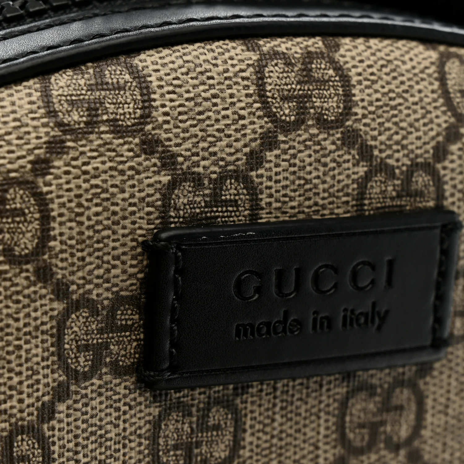 GG Supreme Monogram Small Eden Day Backpack Black - Image 11