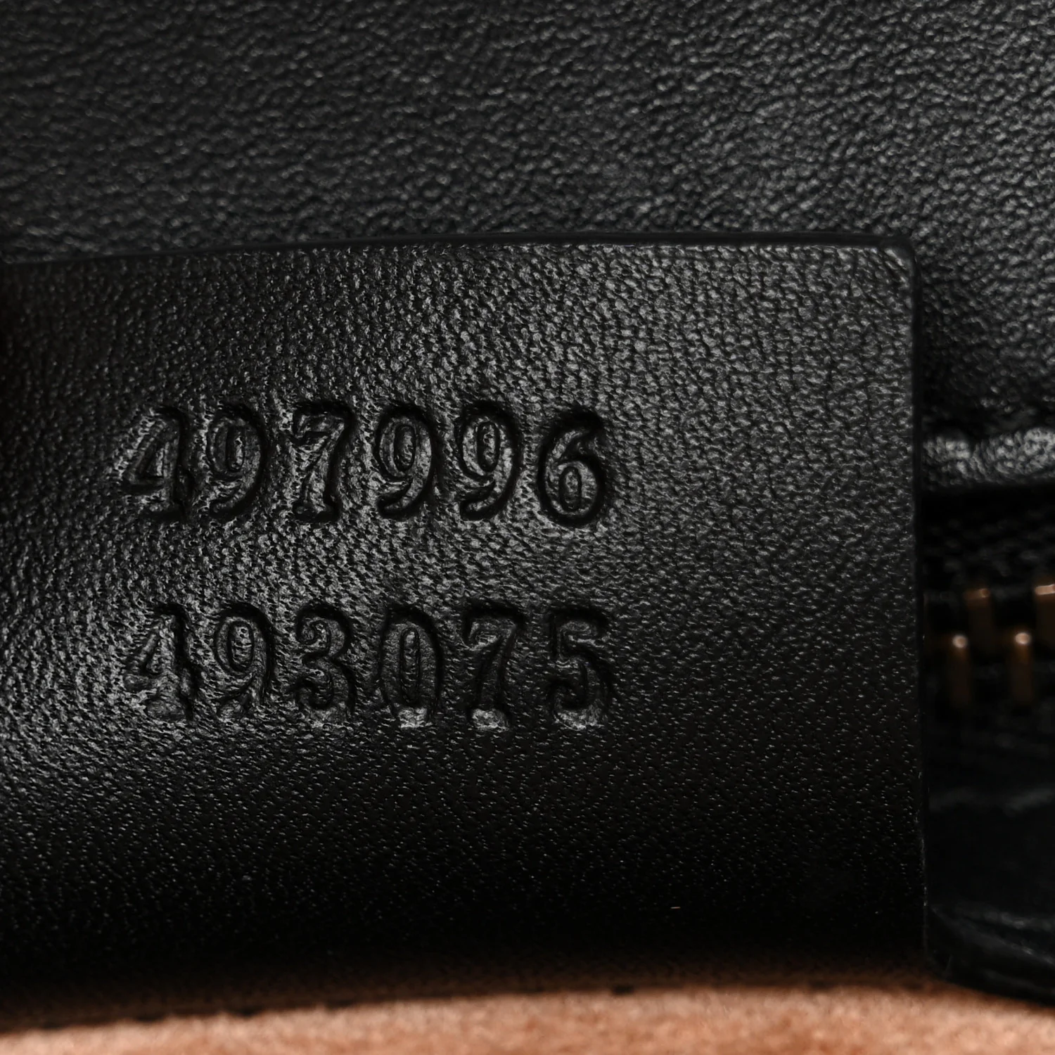 GG Supreme Monogram Small Osiride Top Handle Bag Black Gold - Image 11