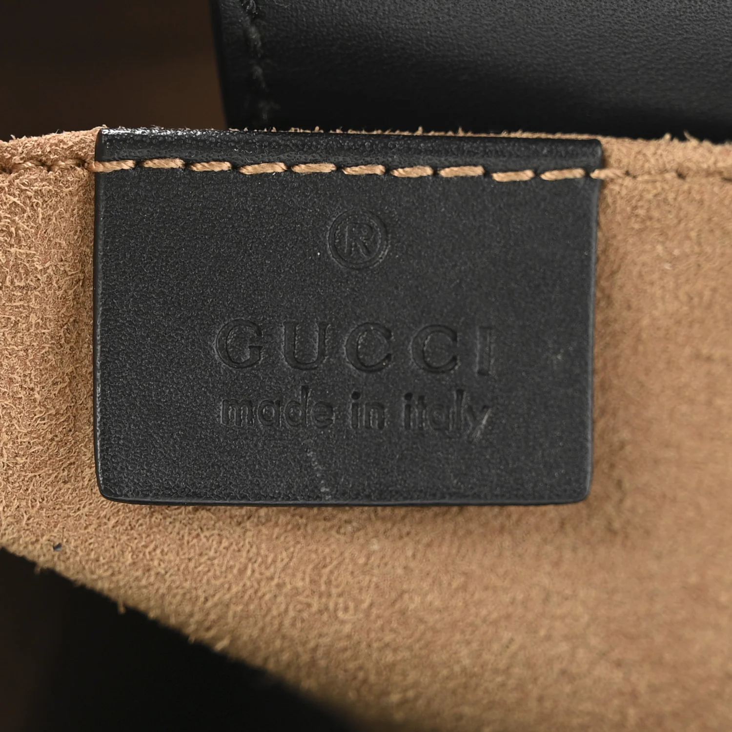 GG Supreme Monogram Small Padlock Tote Black - Image 6