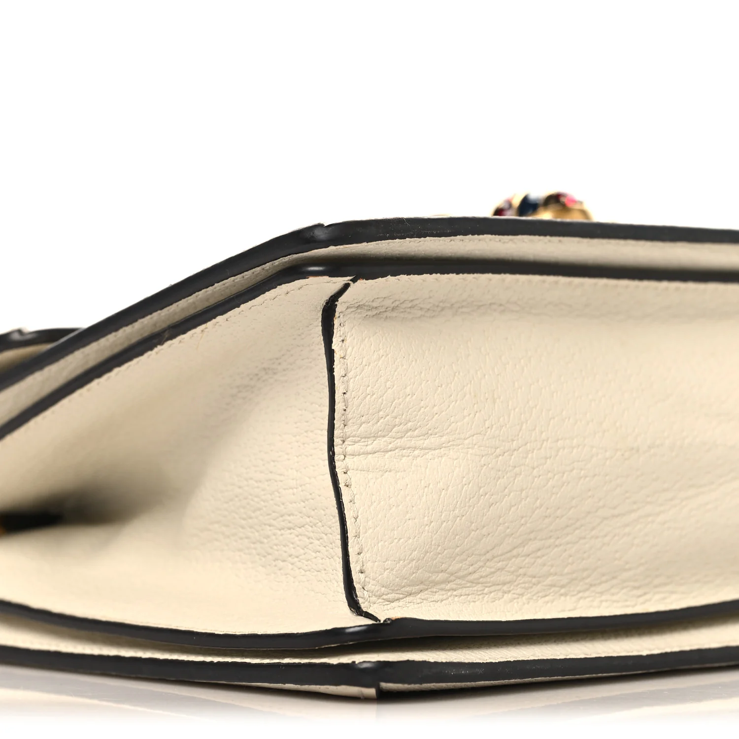 GG Supreme Monogram Small Queen Margaret Top Handle Bag White - Image 10