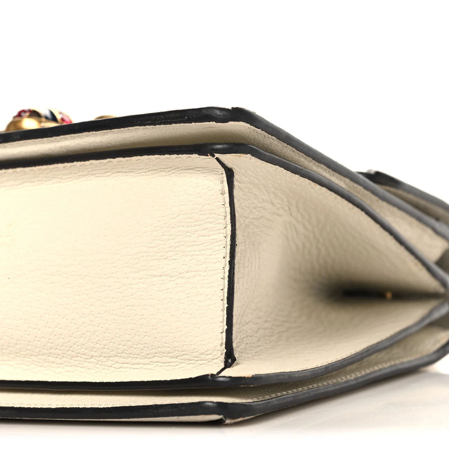 GG Supreme Monogram Small Queen Margaret Top Handle Bag White - Image 11