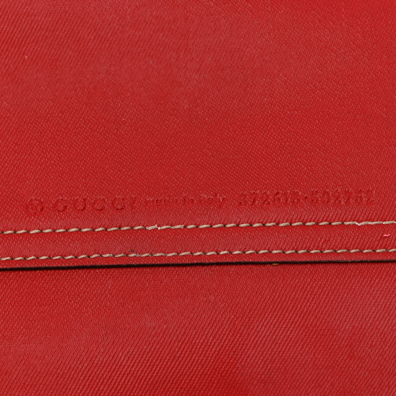 GG Supreme Monogram Small Reversible Tote Beige Red - Image 10