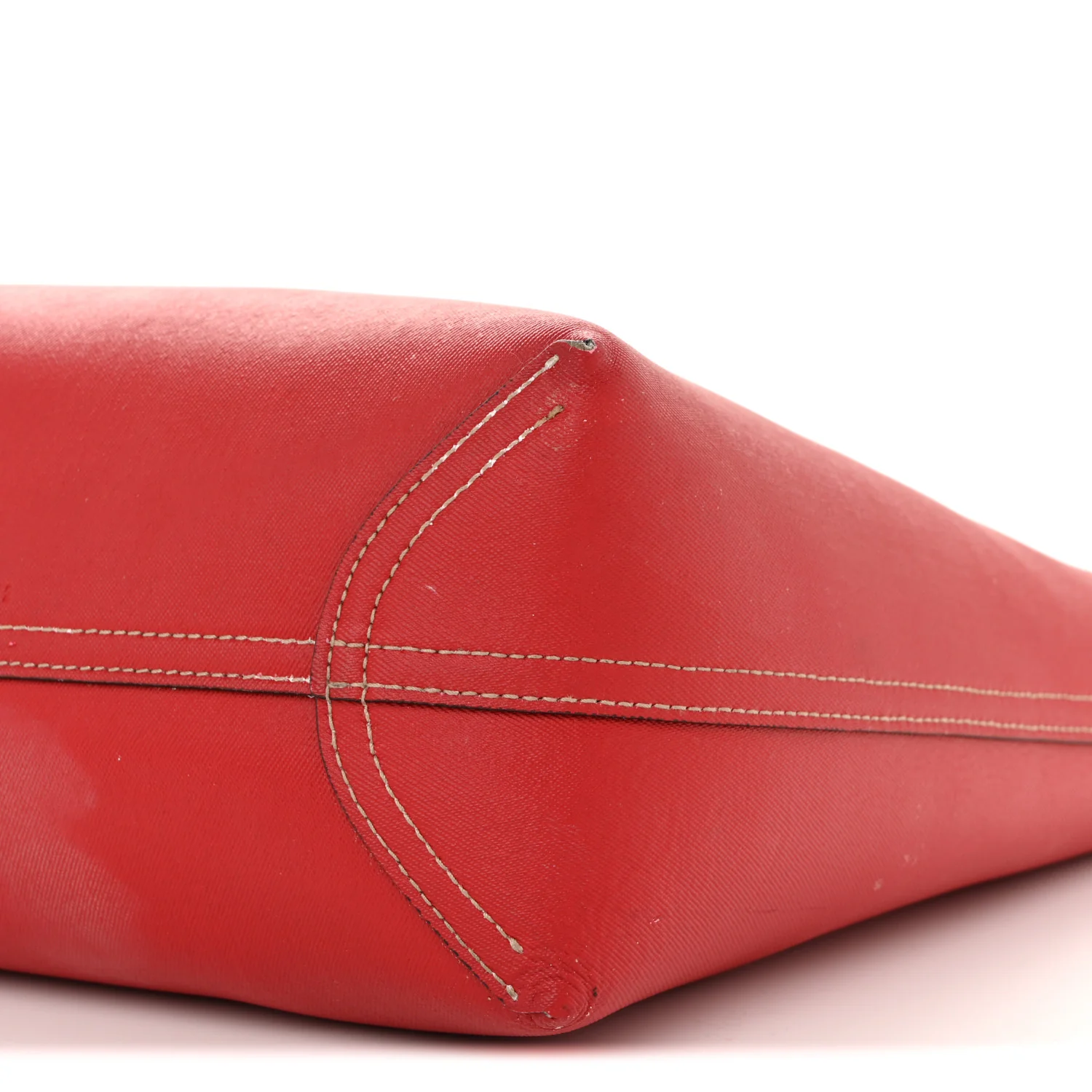 GG Supreme Monogram Small Reversible Tote Beige Red - Image 16