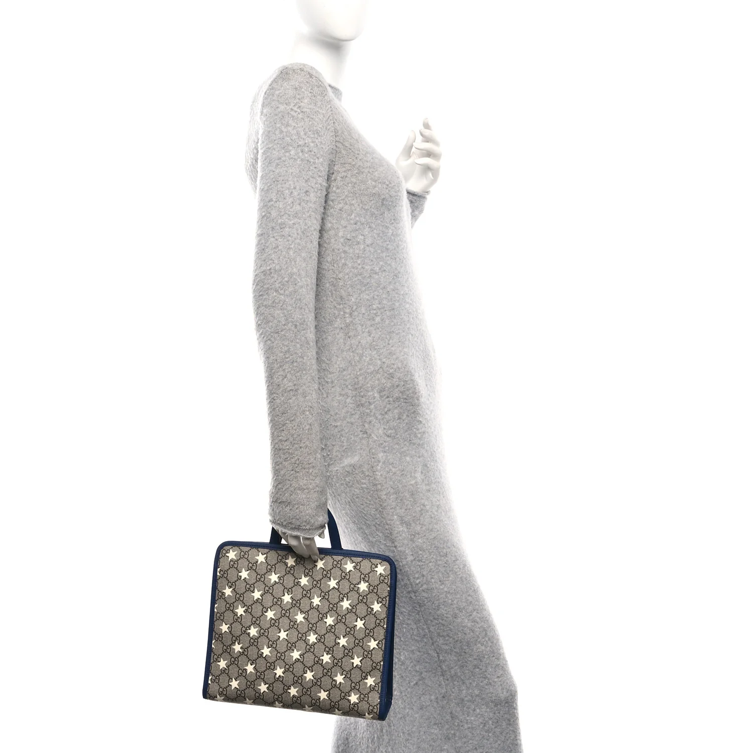 GG Supreme Monogram Stars Childrens Tote Beige Ebony Yellow Royal - Image 2