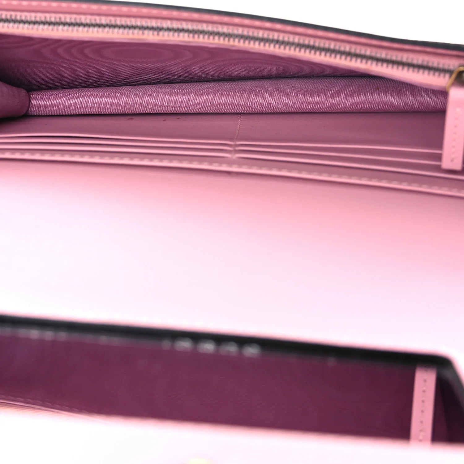 GG Supreme Monogram Strawberry Chain Wallet - Image 5