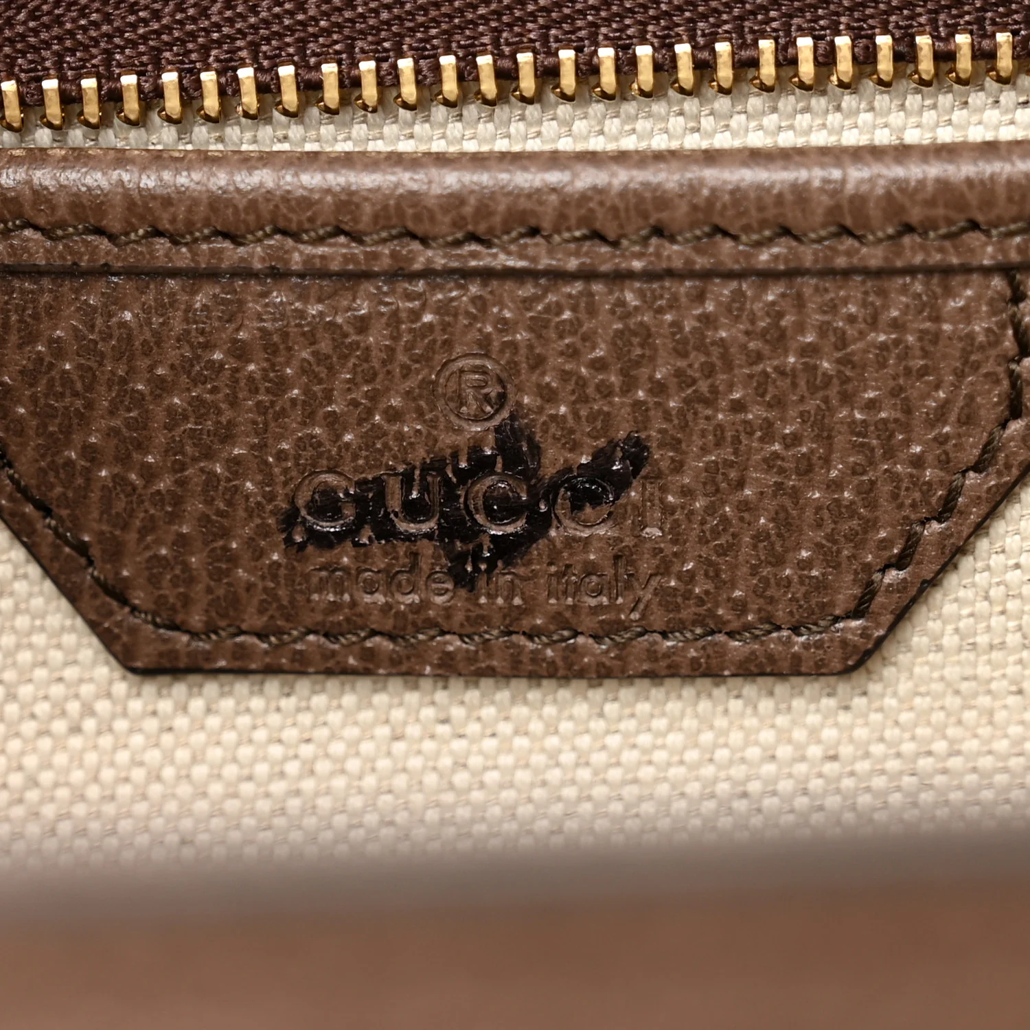 GG Supreme Monogram Studded Calfskin 100 Centennial Geometric Medium Bamboo 1947 Top Handle Bag  Beige Ebony Multicolor - Image 7