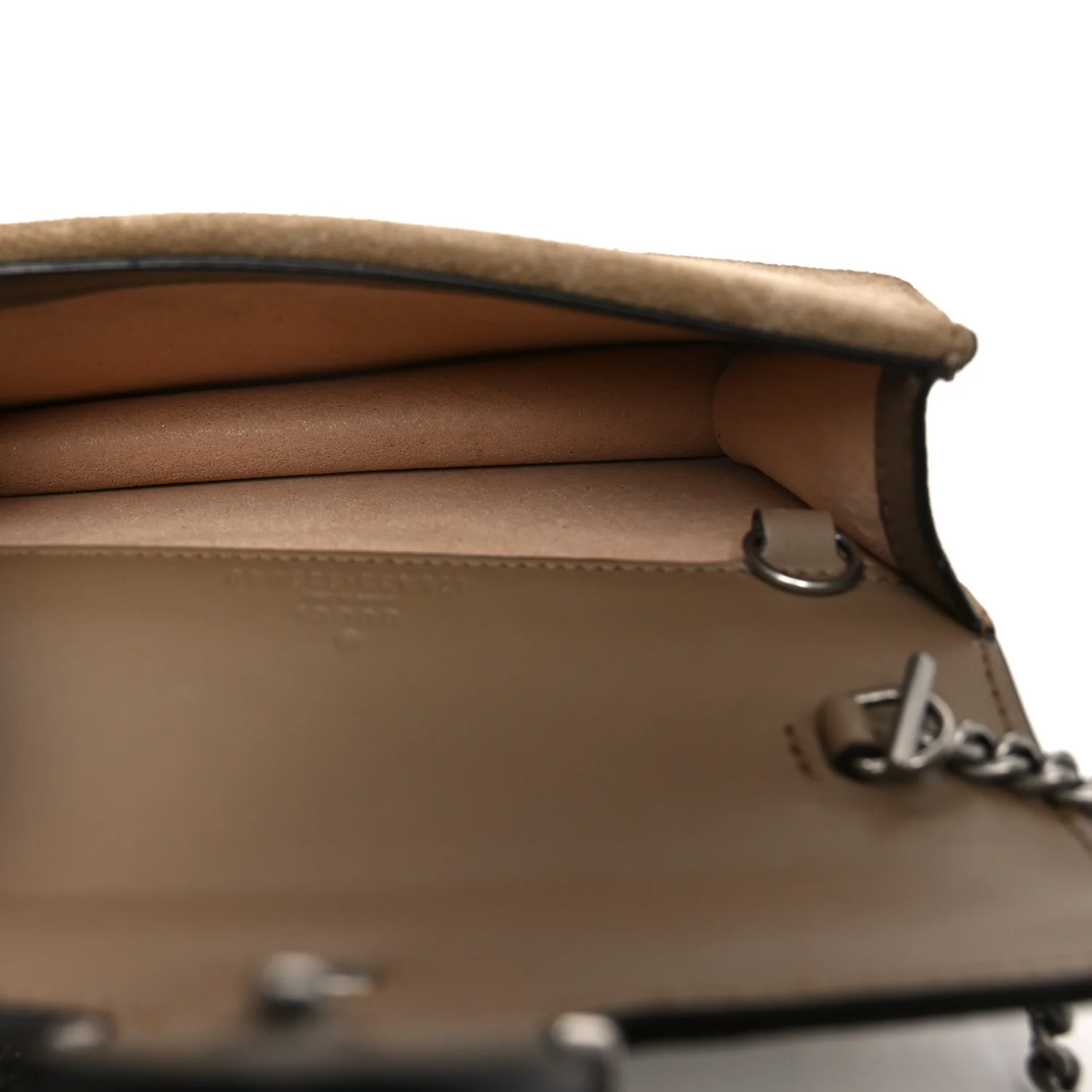 GG Supreme Monogram Super Mini Dionysus Shoulder Bag Taupe - Image 5