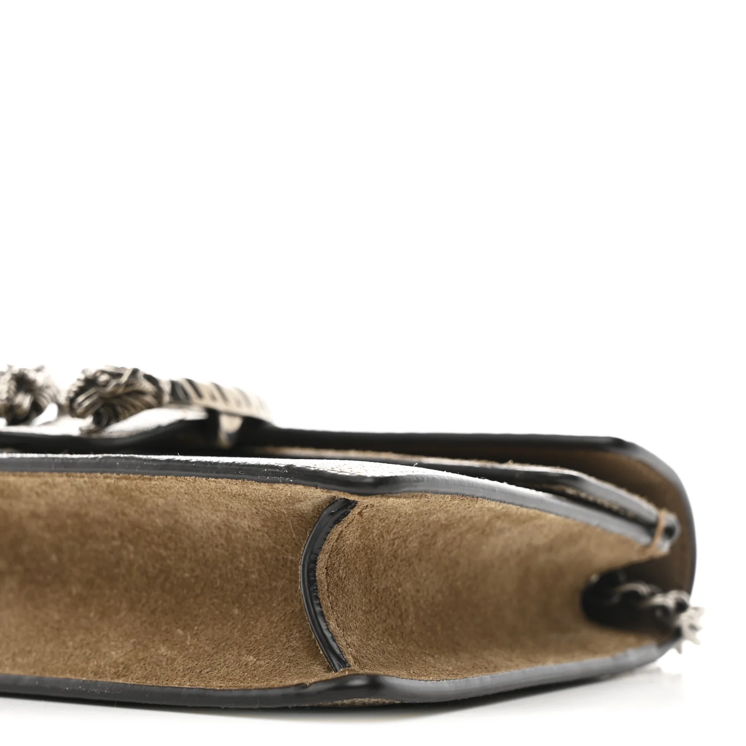 GG Supreme Monogram Super Mini Dionysus Shoulder Bag Taupe - Image 9