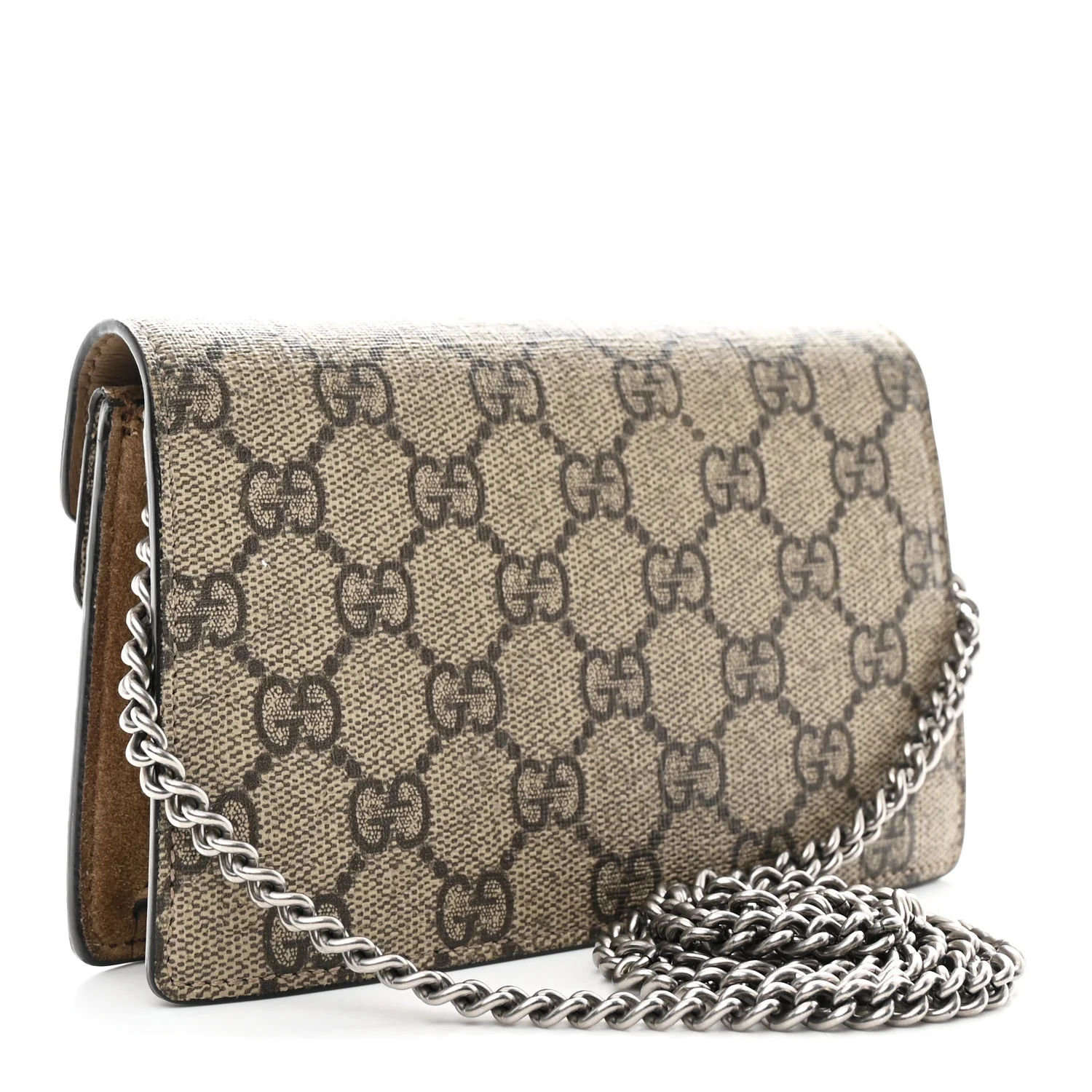 GG Supreme Monogram Super Mini Dionysus Shoulder Bag Taupe - Image 3
