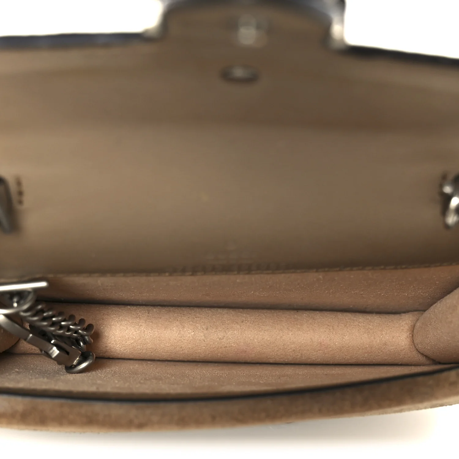 GG Supreme Monogram Super Mini Dionysus Shoulder Bag Taupe - Image 5