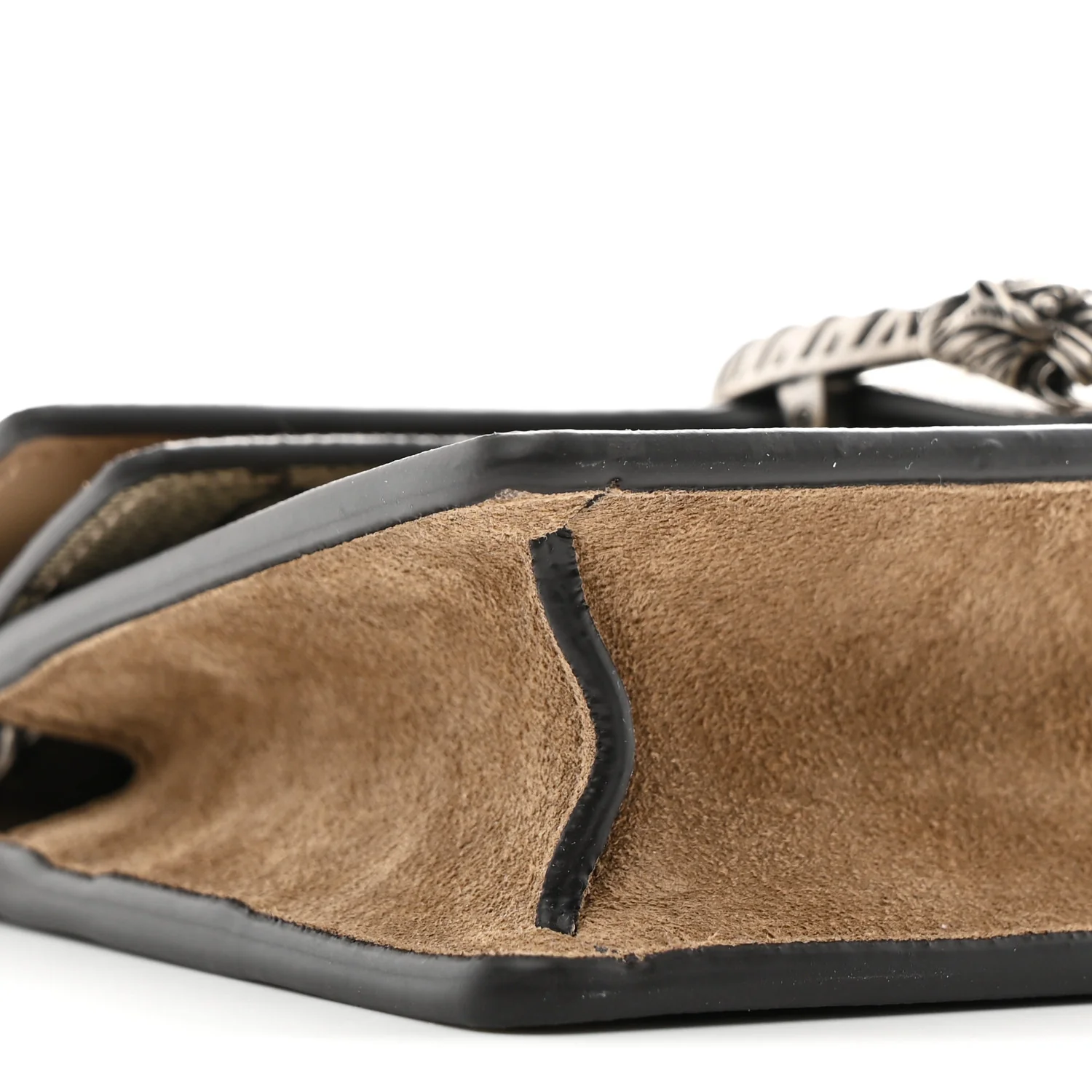 GG Supreme Monogram Super Mini Dionysus Shoulder Bag Taupe - Image 14
