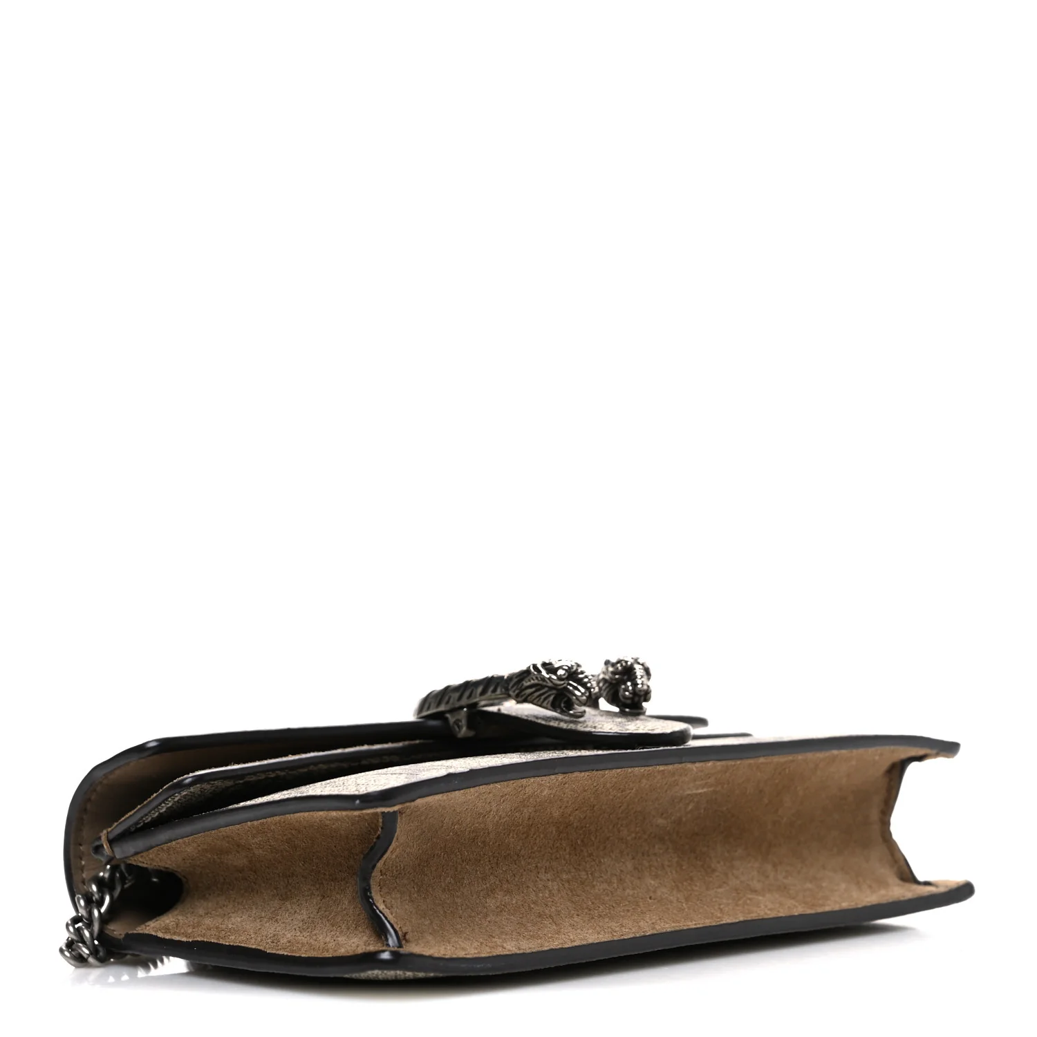 GG Supreme Monogram Super Mini Dionysus Shoulder Bag Taupe - Image 4