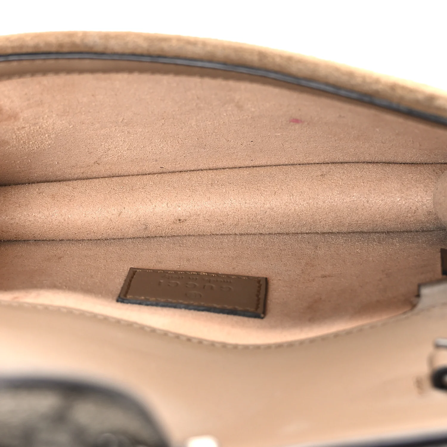 GG Supreme Monogram Super Mini Dionysus Shoulder Bag Taupe - Image 5
