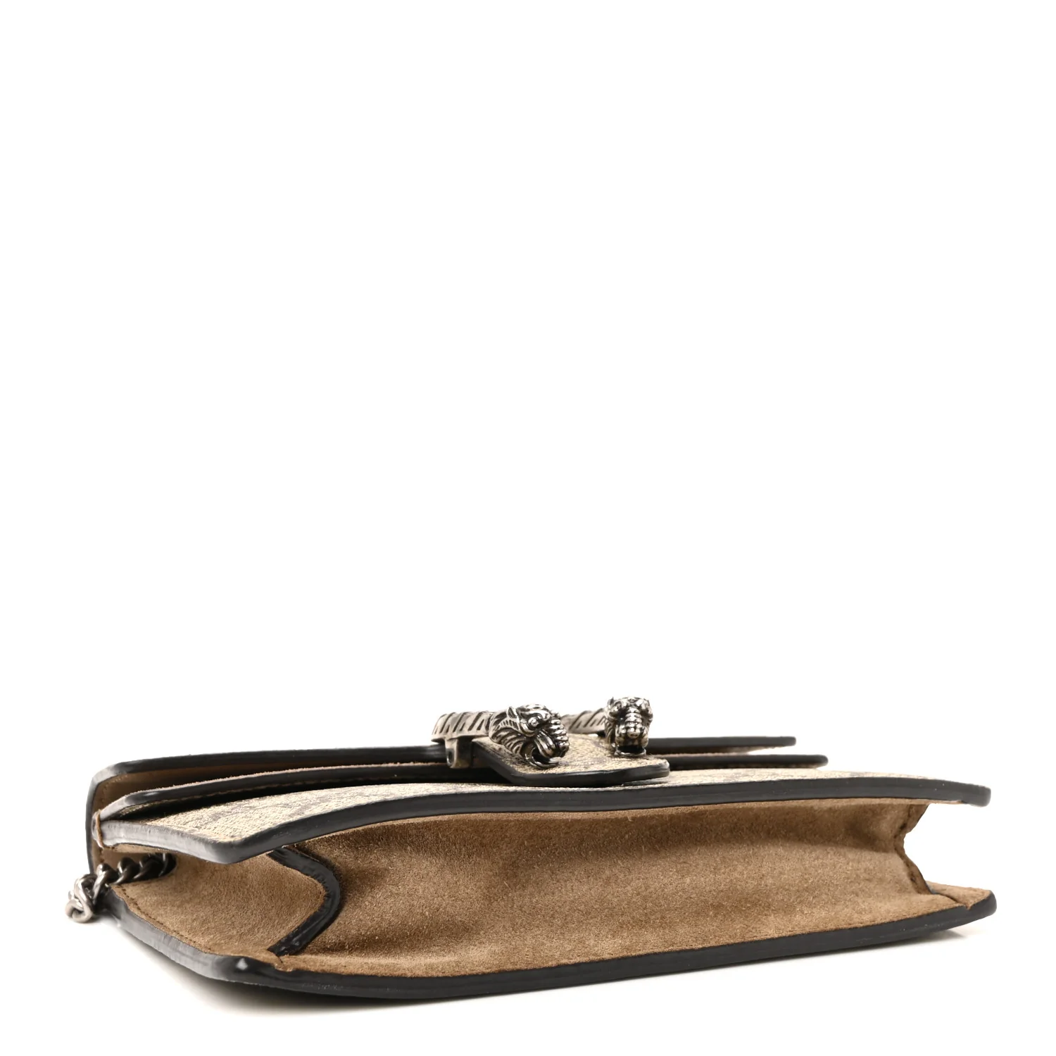 GG Supreme Monogram Super Mini Dionysus Shoulder Bag Taupe - Image 4