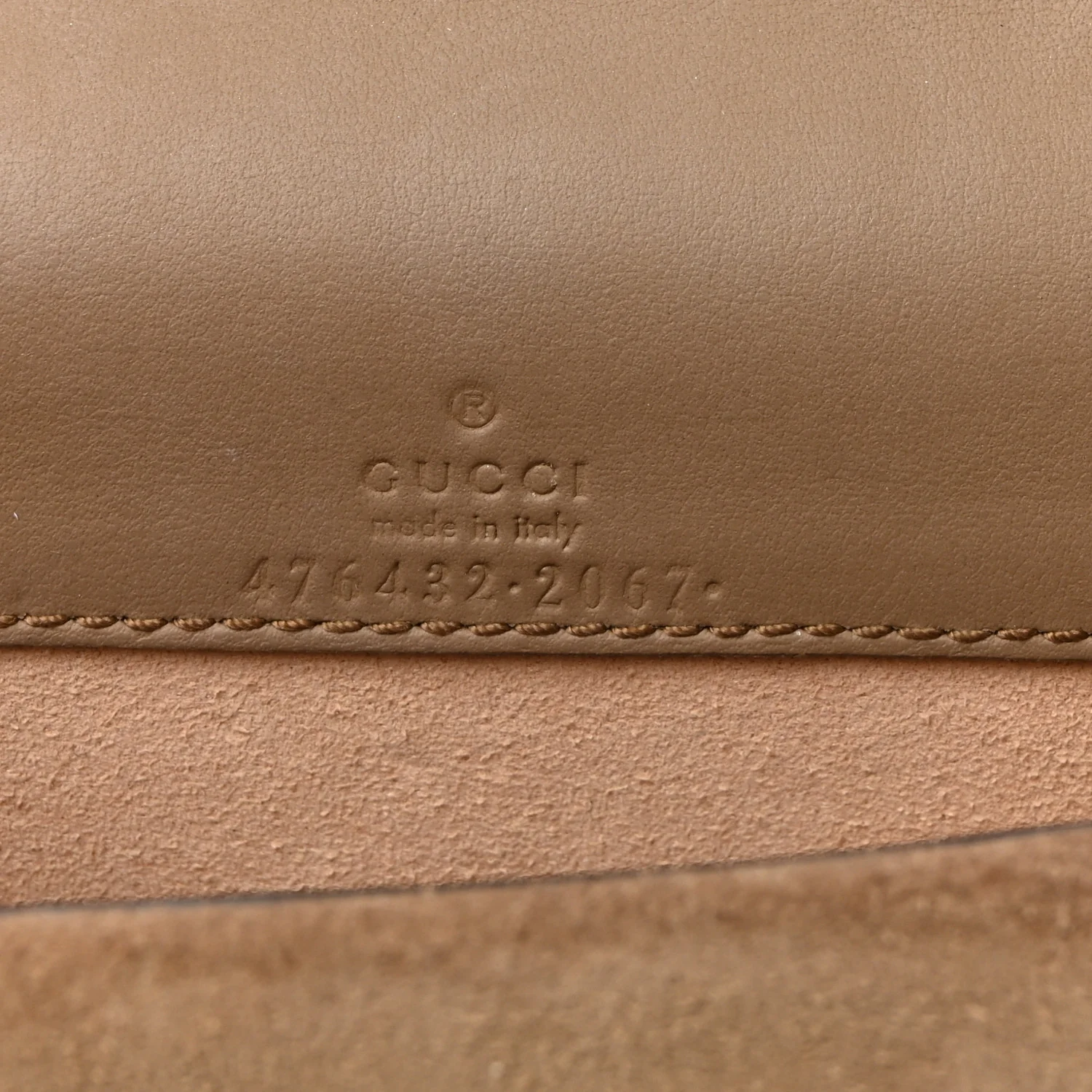 GG Supreme Monogram Super Mini Dionysus Shoulder Bag Taupe - Image 6