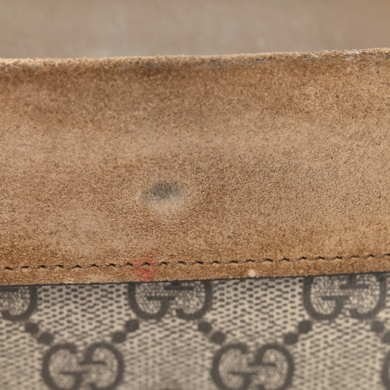 GG Supreme Monogram Super Mini Dionysus Shoulder Bag Taupe - Image 11