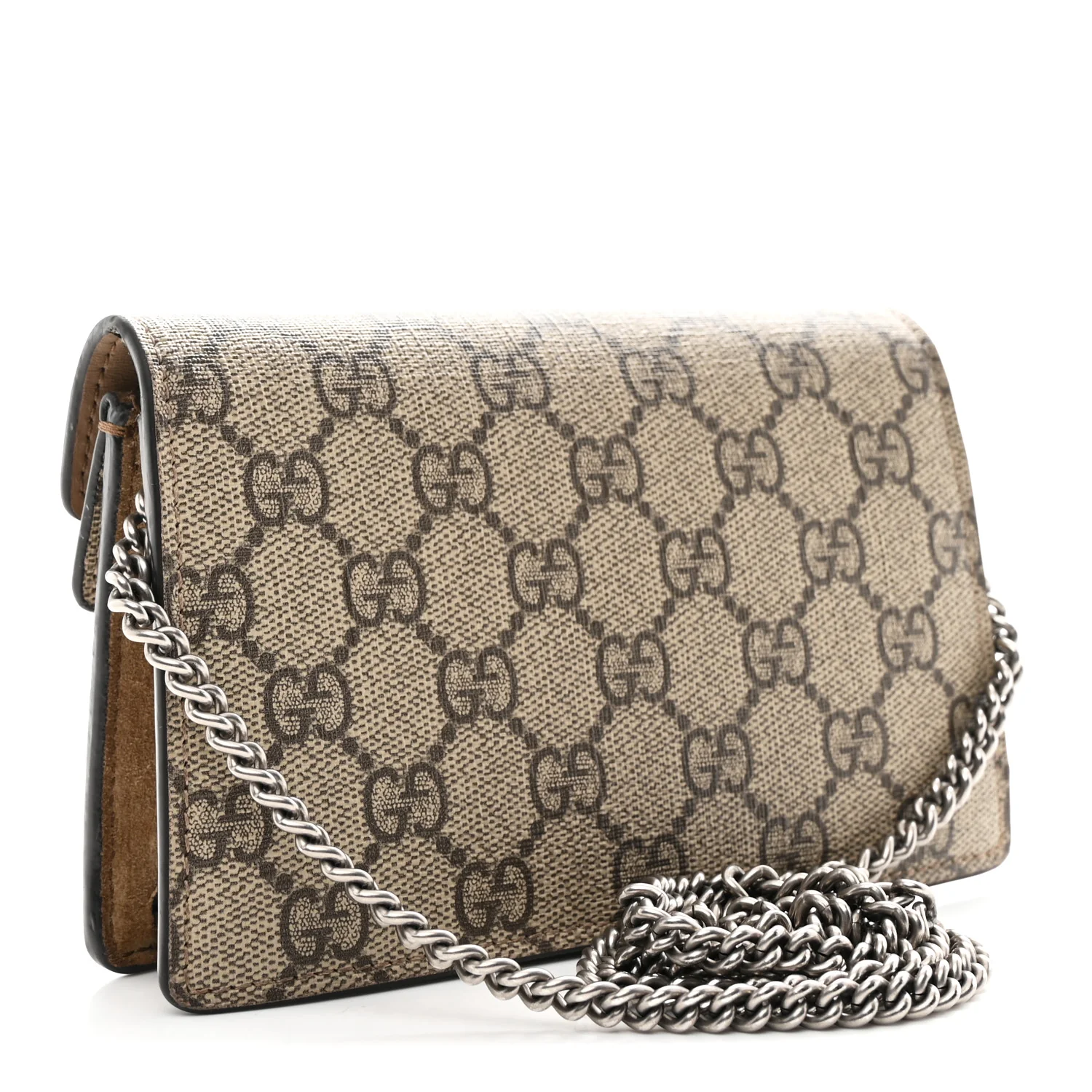 GG Supreme Monogram Super Mini Dionysus Shoulder Bag Taupe - Image 5