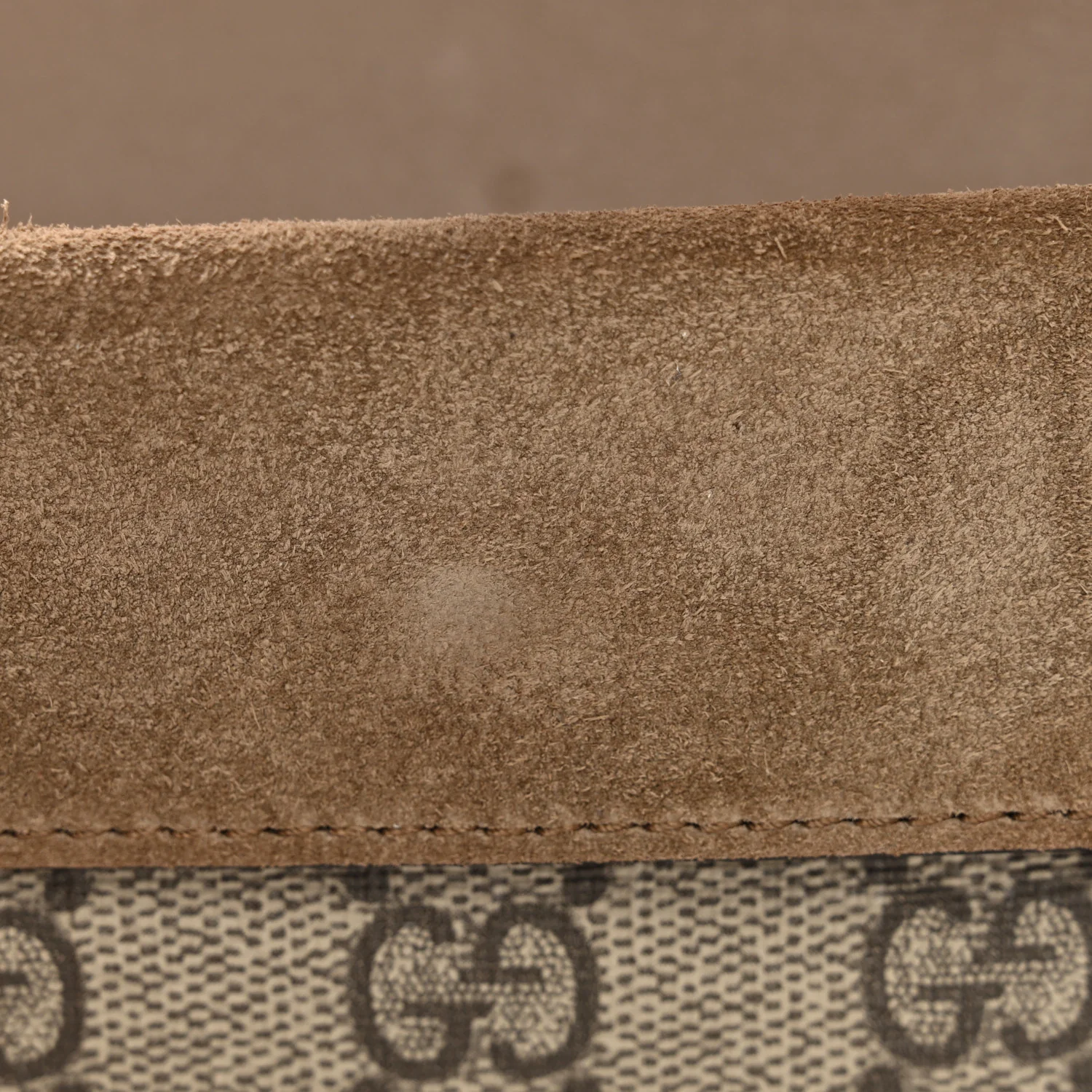 GG Supreme Monogram Super Mini Dionysus Shoulder Bag Taupe - Image 26