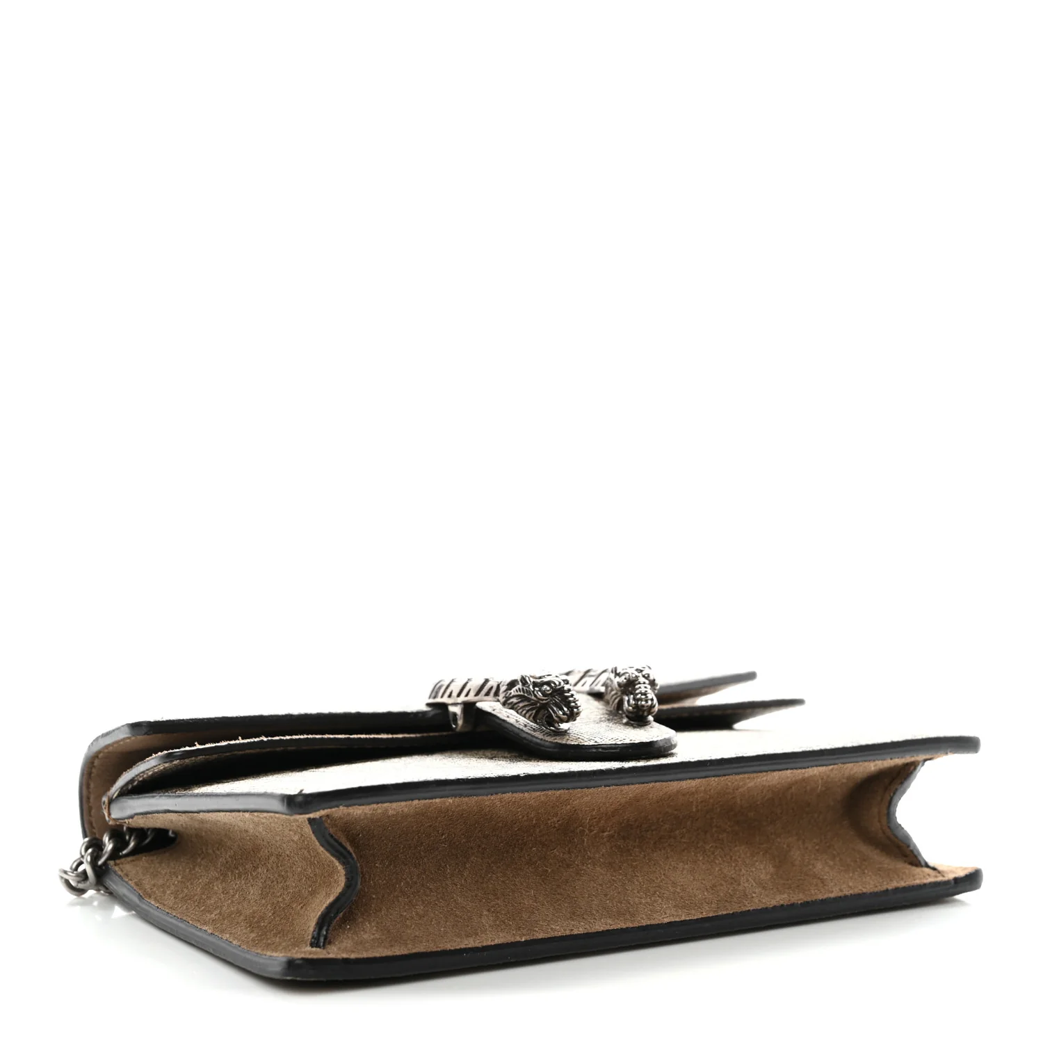 GG Supreme Monogram Super Mini Dionysus Shoulder Bag Taupe - Image 8