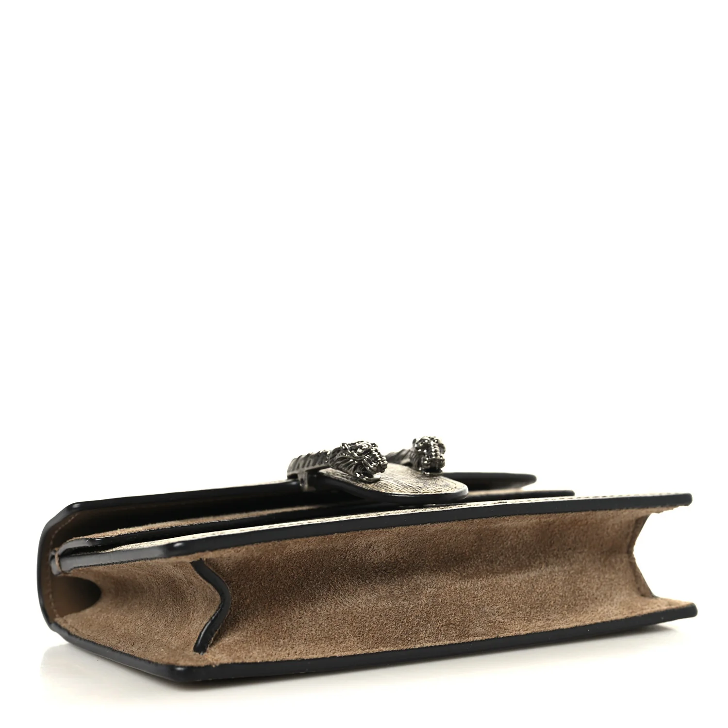 GG Supreme Monogram Super Mini Dionysus Shoulder Bag Taupe - Image 4