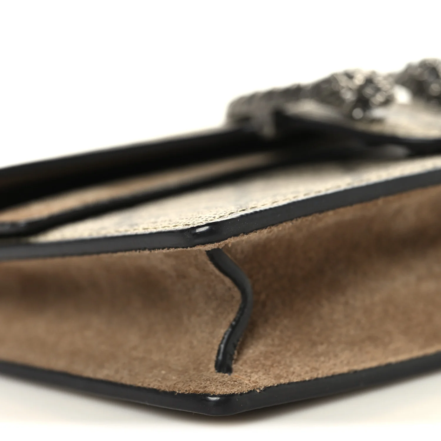 GG Supreme Monogram Super Mini Dionysus Shoulder Bag Taupe - Image 8