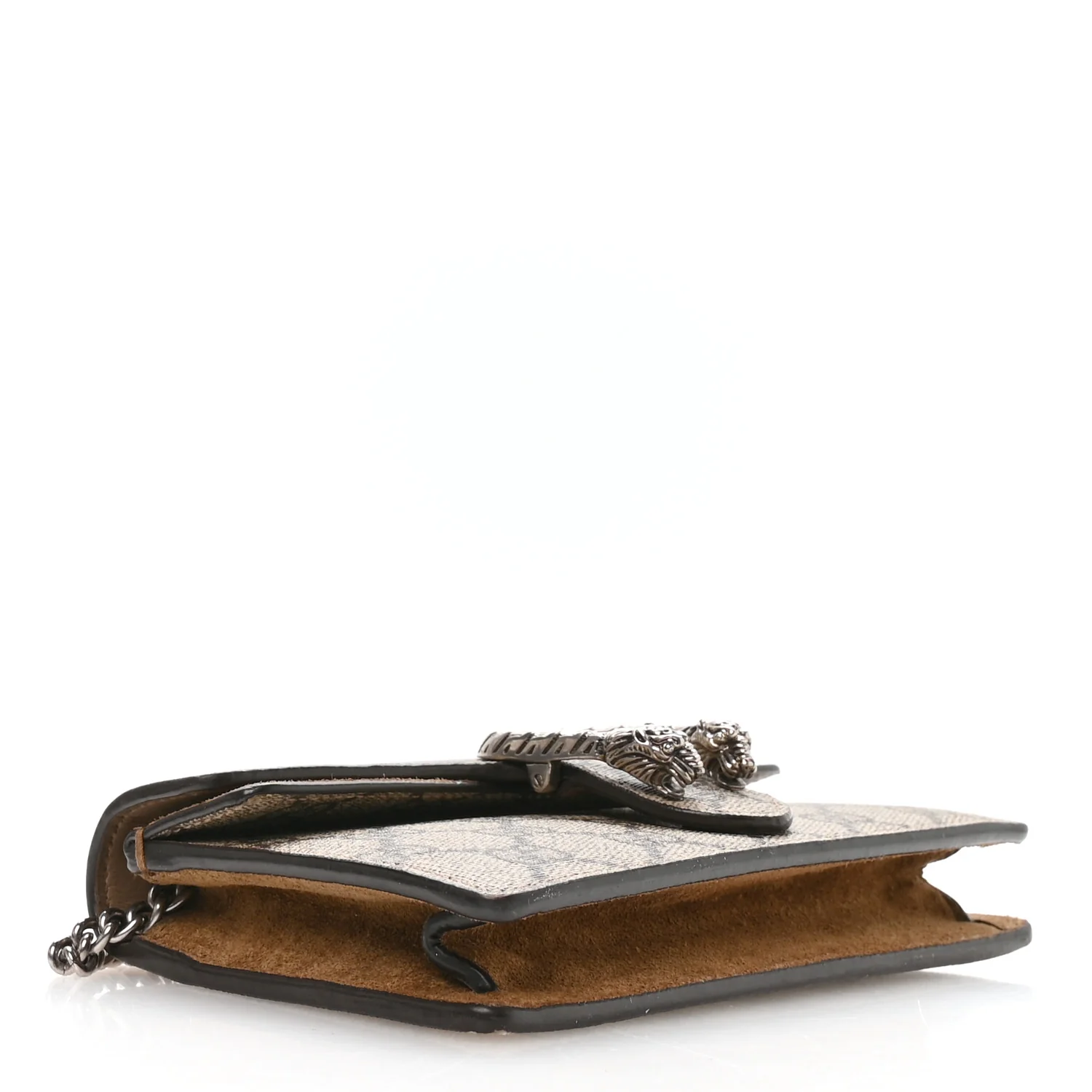 GG Supreme Monogram Super Mini Dionysus Shoulder Bag Taupe - Image 6