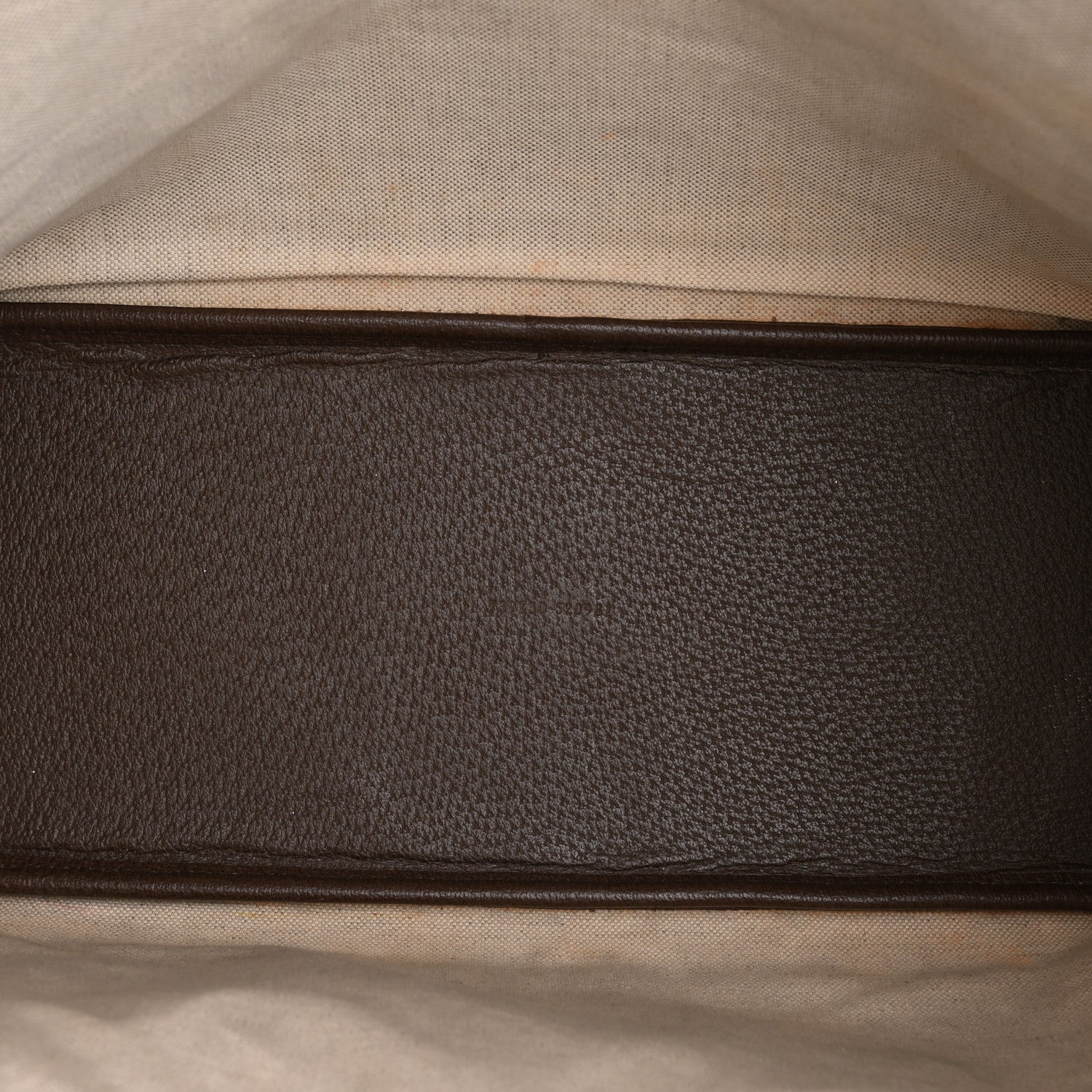 GG Supreme Monogram Textured Calfskin Medium Ophidia Shoulder Tote Bag Beige Ebony New Acero - Image 5