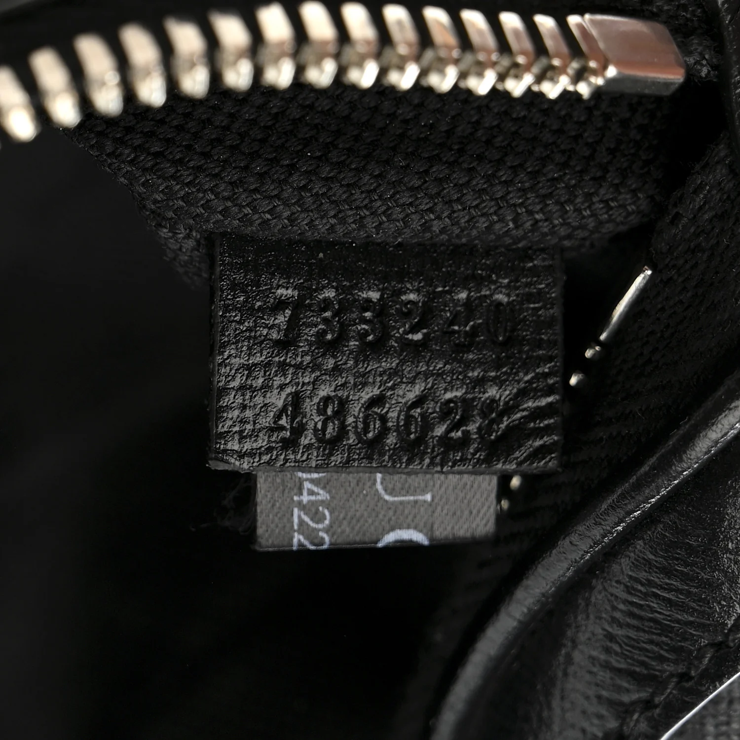 GG Supreme Monogram Textured Calfskin Retro Interlocking G Belt Bag Black - Image 7