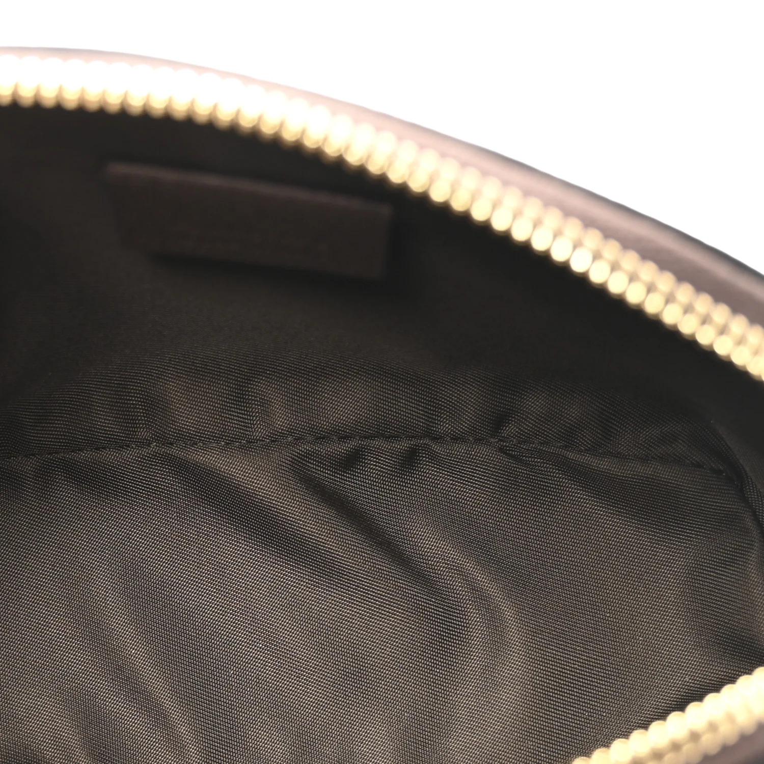 GG Supreme Monogram Textured Calfskin Web Medium Ophidia Cosmetic Case Beige Ebony New Acero - Image 5