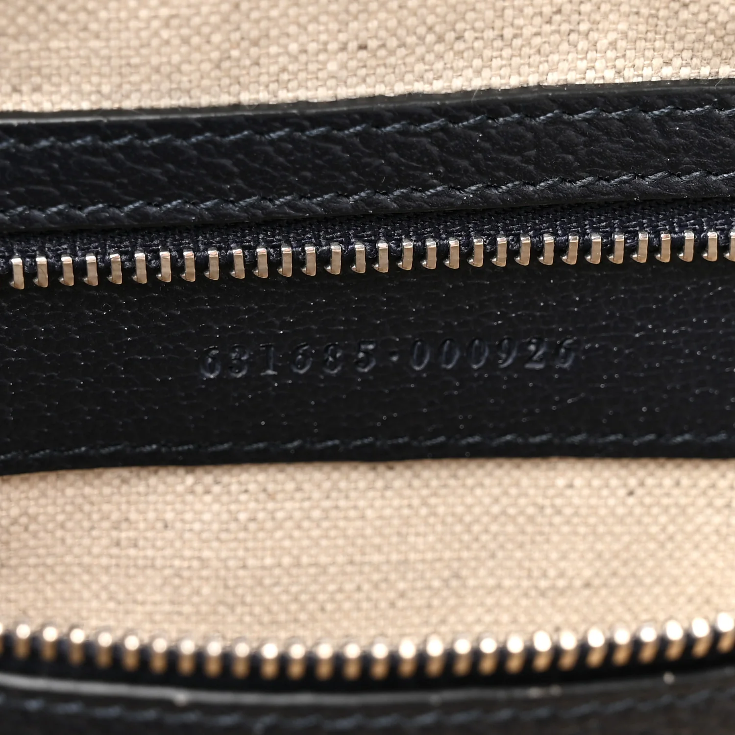 GG Supreme Monogram Textured Calfskin Web Medium Ophidia Shopping Tote Beige Blue - Image 7