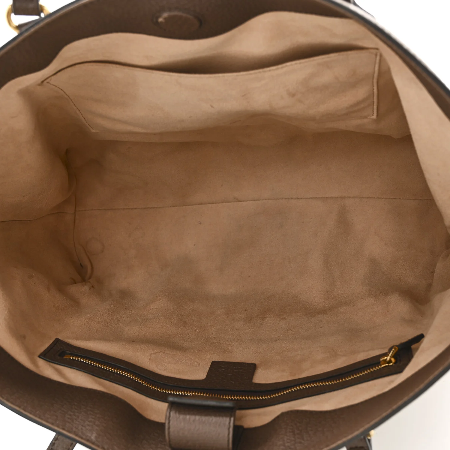 GG Supreme Monogram Textured Calfskin Web Medium Ophidia Shopping Tote Beige Ebony New Acero - Image 5