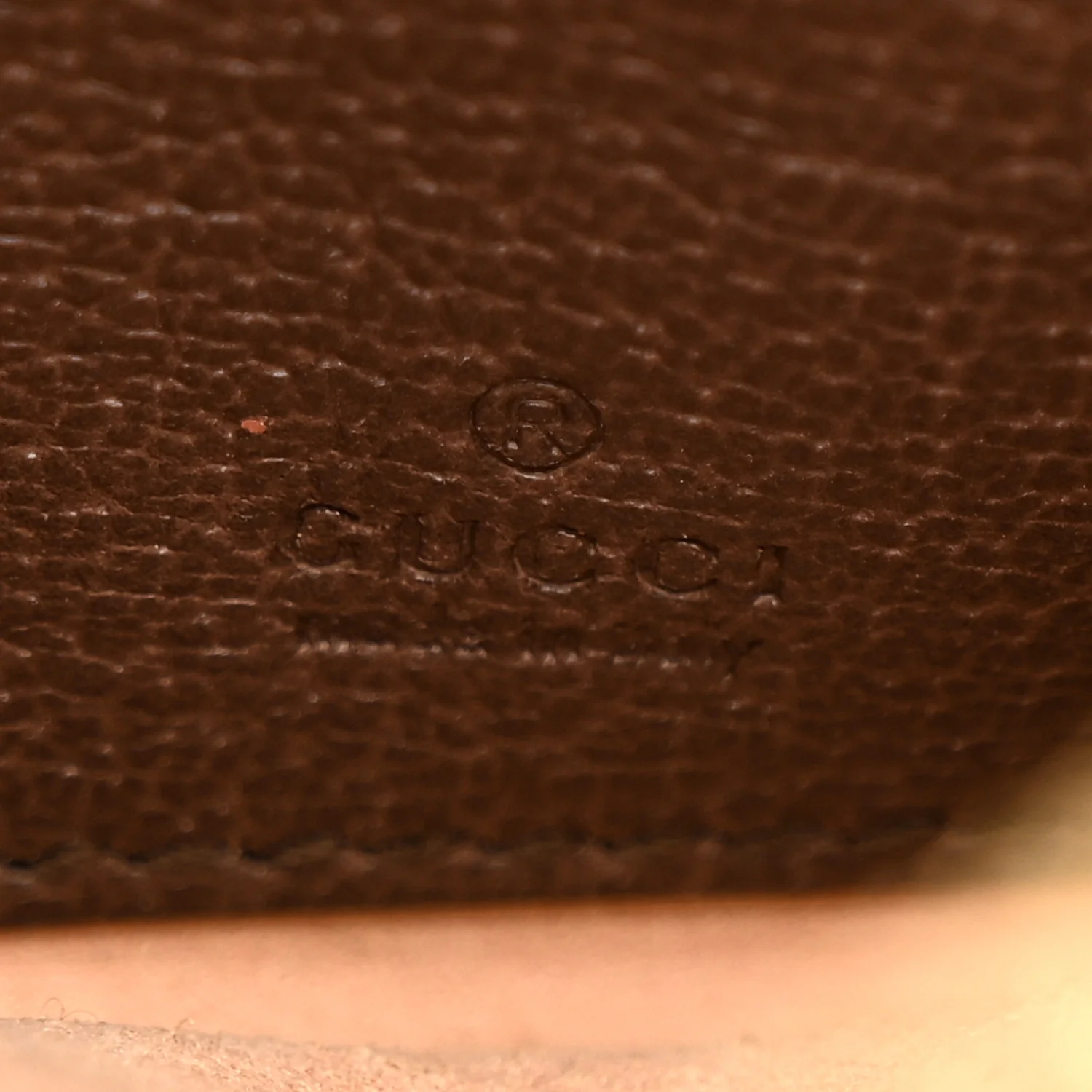GG Supreme Monogram Textured Calfskin Web Mini Ophidia Half Moon Hobo Beige Ebony New Acero - Image 6