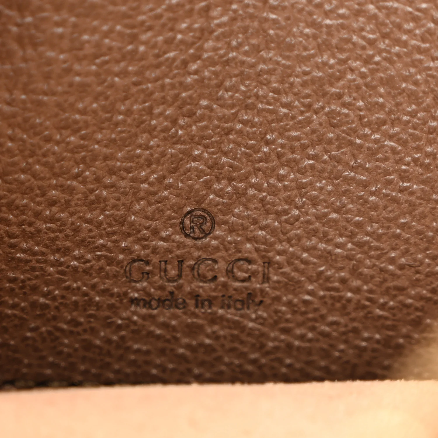 GG Supreme Monogram Textured Calfskin Web Mini Ophidia Half Moon Hobo Beige Ebony New Acero - Image 6