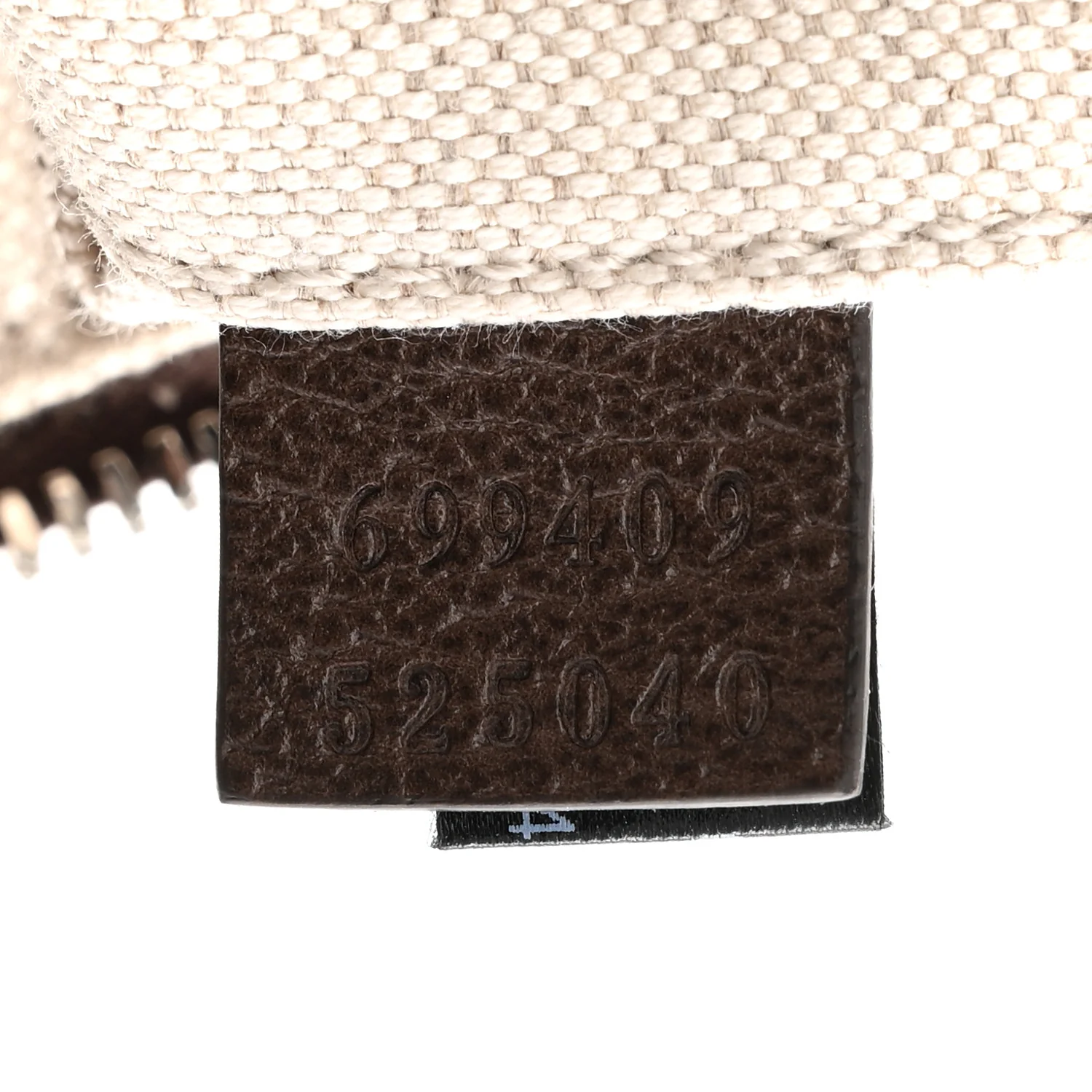GG Supreme Monogram Textured Calfskin Web Small Attache Shoulder Bag Beige Ebony New Acero - Image 7