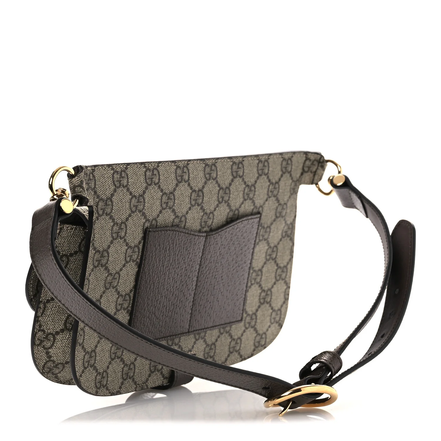 GG Supreme Monogram Textured Dollar Calfskin Blondie Belt Bag Beige Ebony New Acero - Image 3