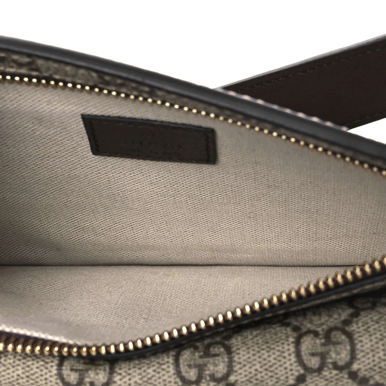 GG Supreme Monogram Textured Dollar Calfskin Blondie Belt Bag Beige Ebony New Acero - Image 5