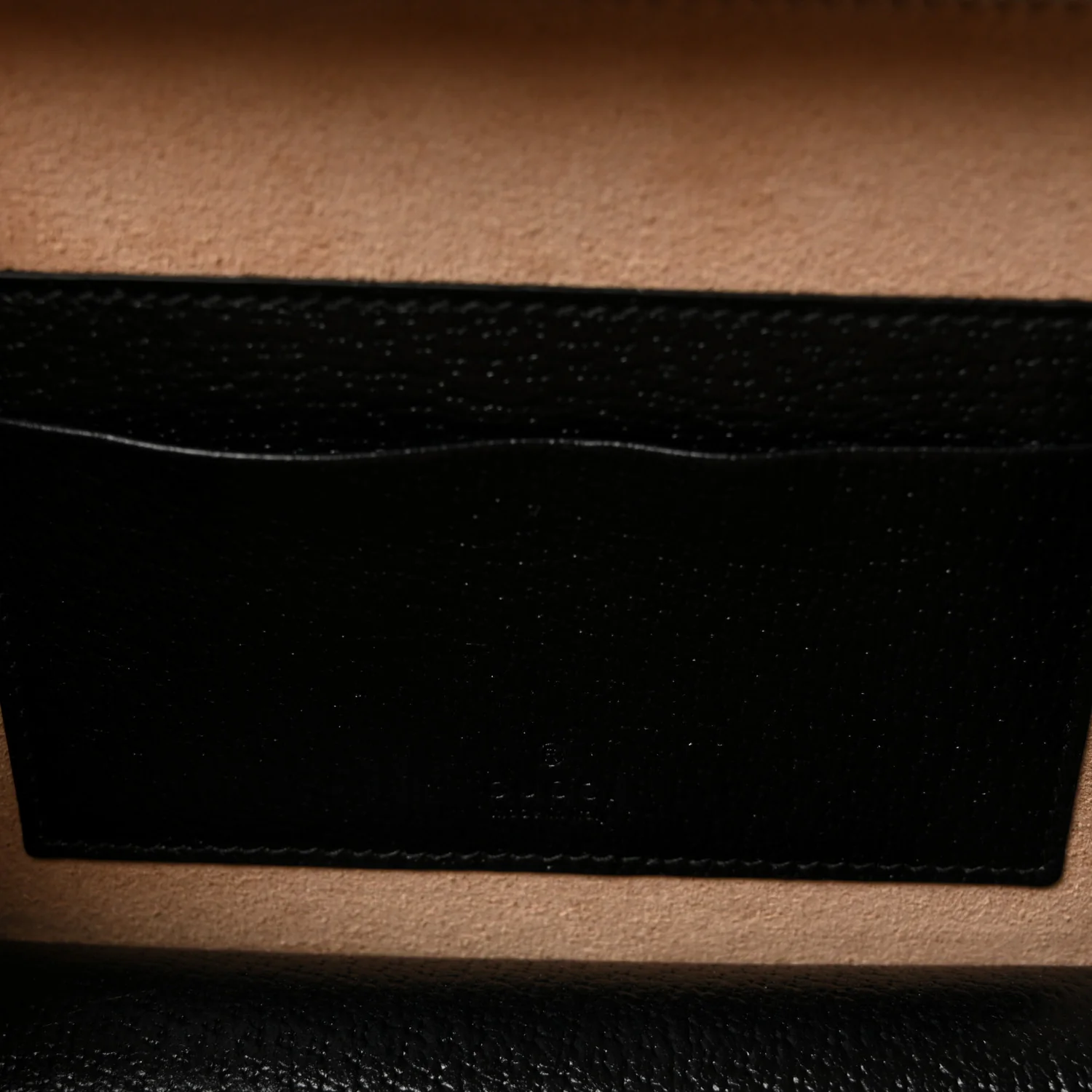 GG Supreme Monogram Textured Dollar Calfskin Mini New Basket Shoulder Bag Beige Ebony Black - Image 6