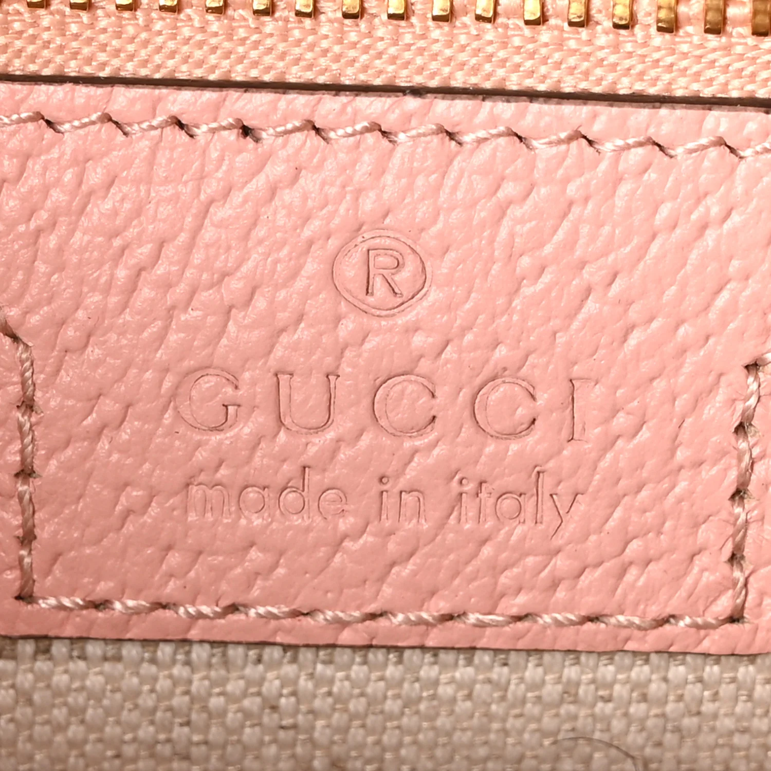 GG Supreme Monogram Textured Dollar Calfskin Mini Ophidia Flap Shoulder Bag Rose Pink - Image 6